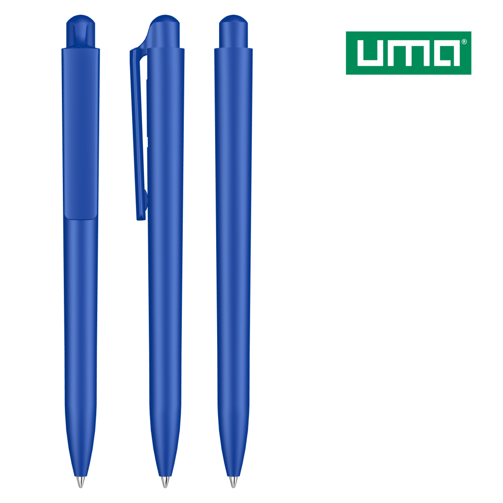 UMA JUMP Druckkugelschreiber – Mittelblau