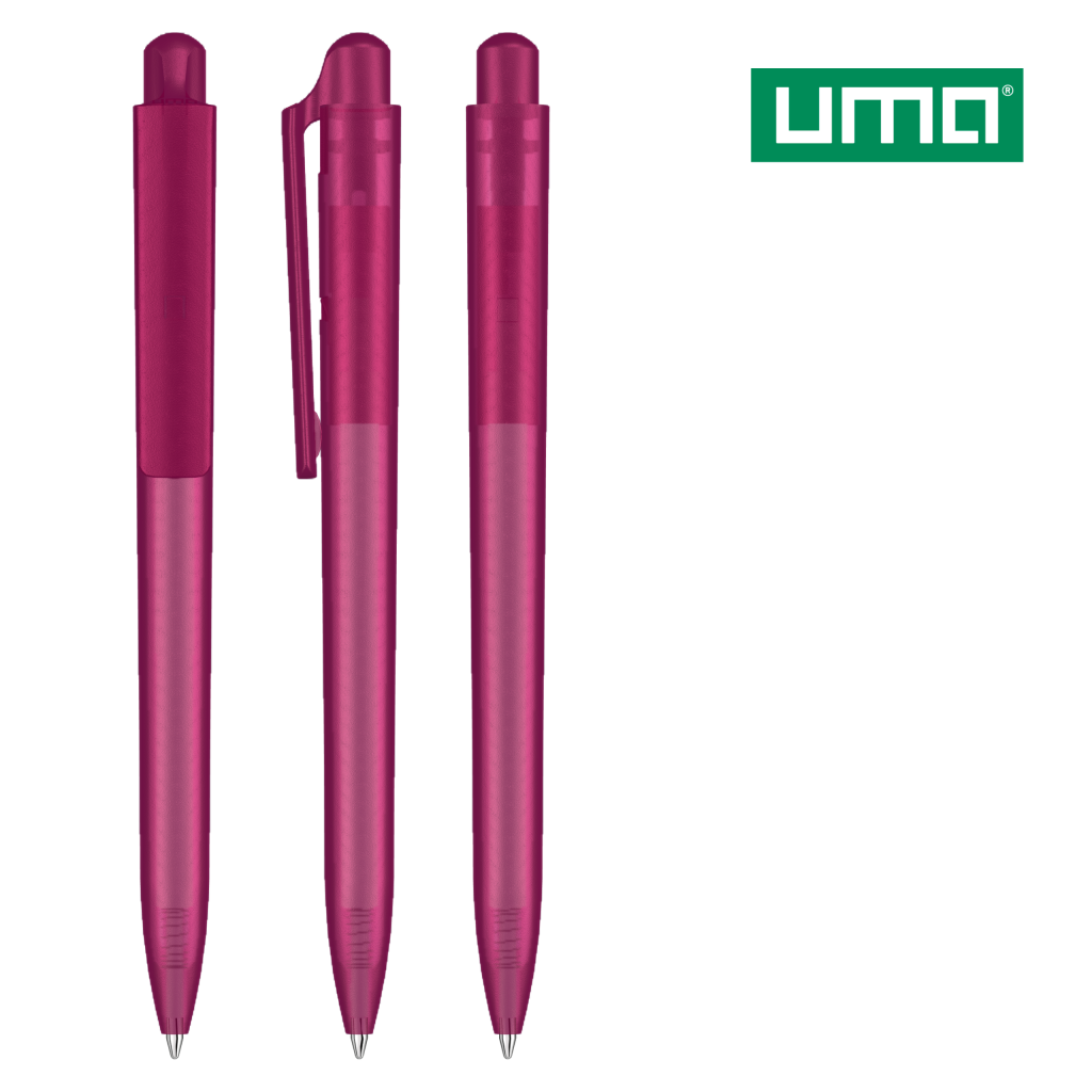 UMA JUMP frozen Druckkugelschreiber – Magenta