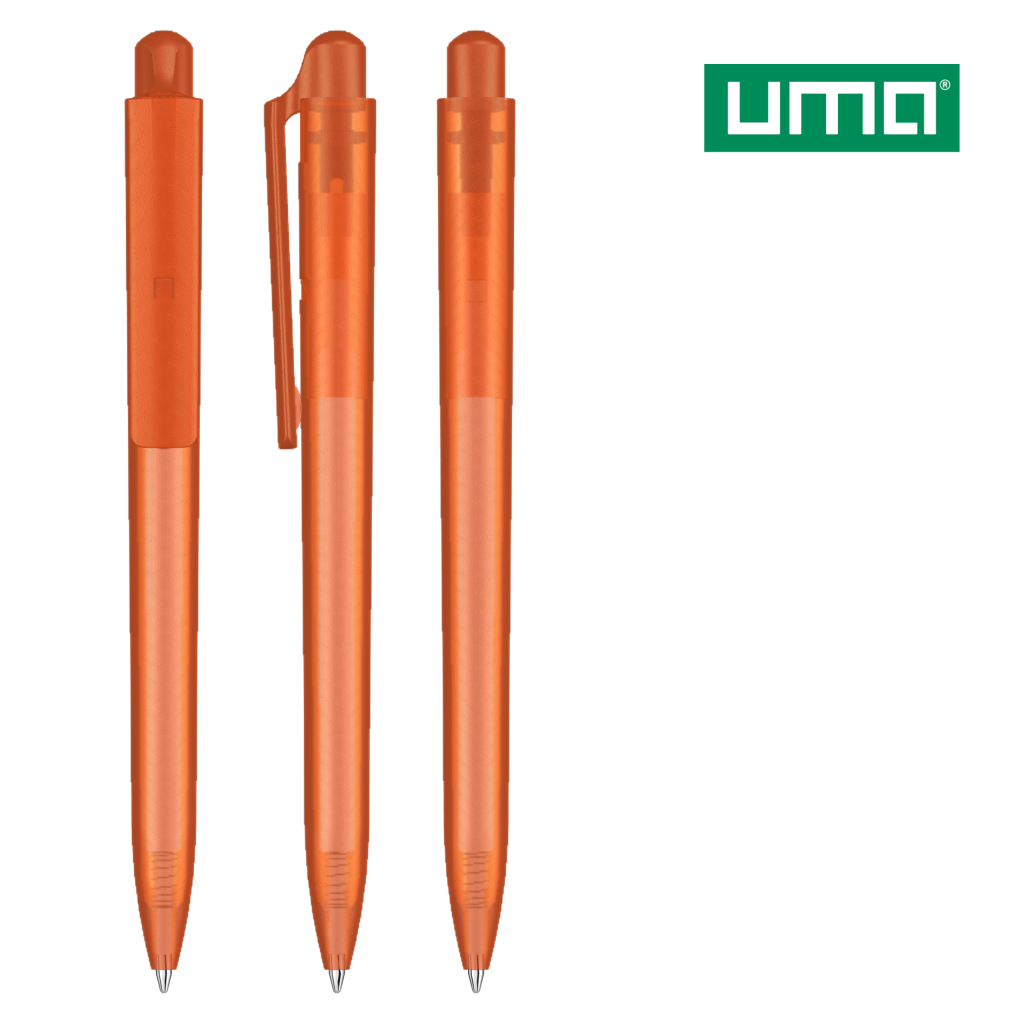 UMA JUMP frozen Druckkugelschreiber – Orange