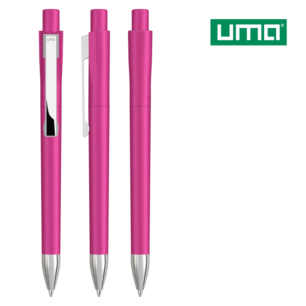UMA CHECK M-SI Druckkugelschreiber – Magenta