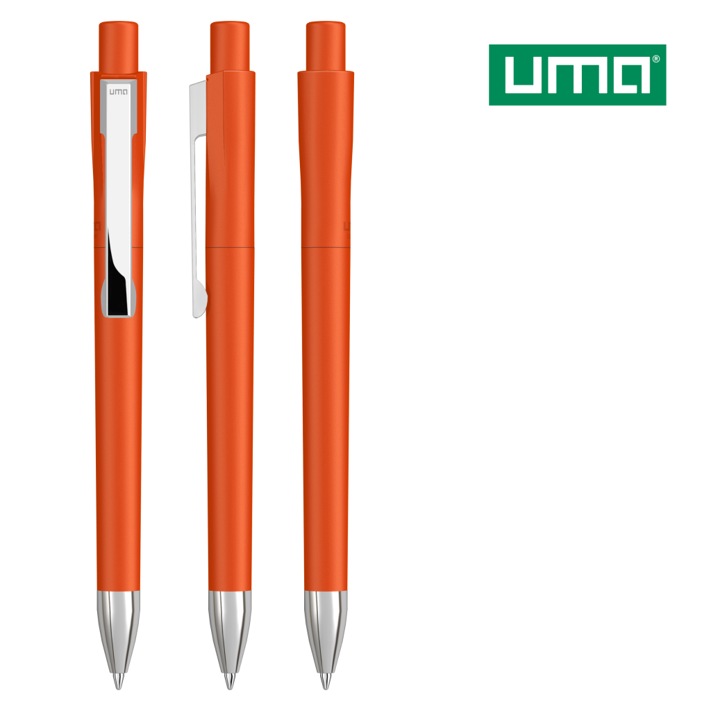 UMA CHECK M-SI Druckkugelschreiber – Orange