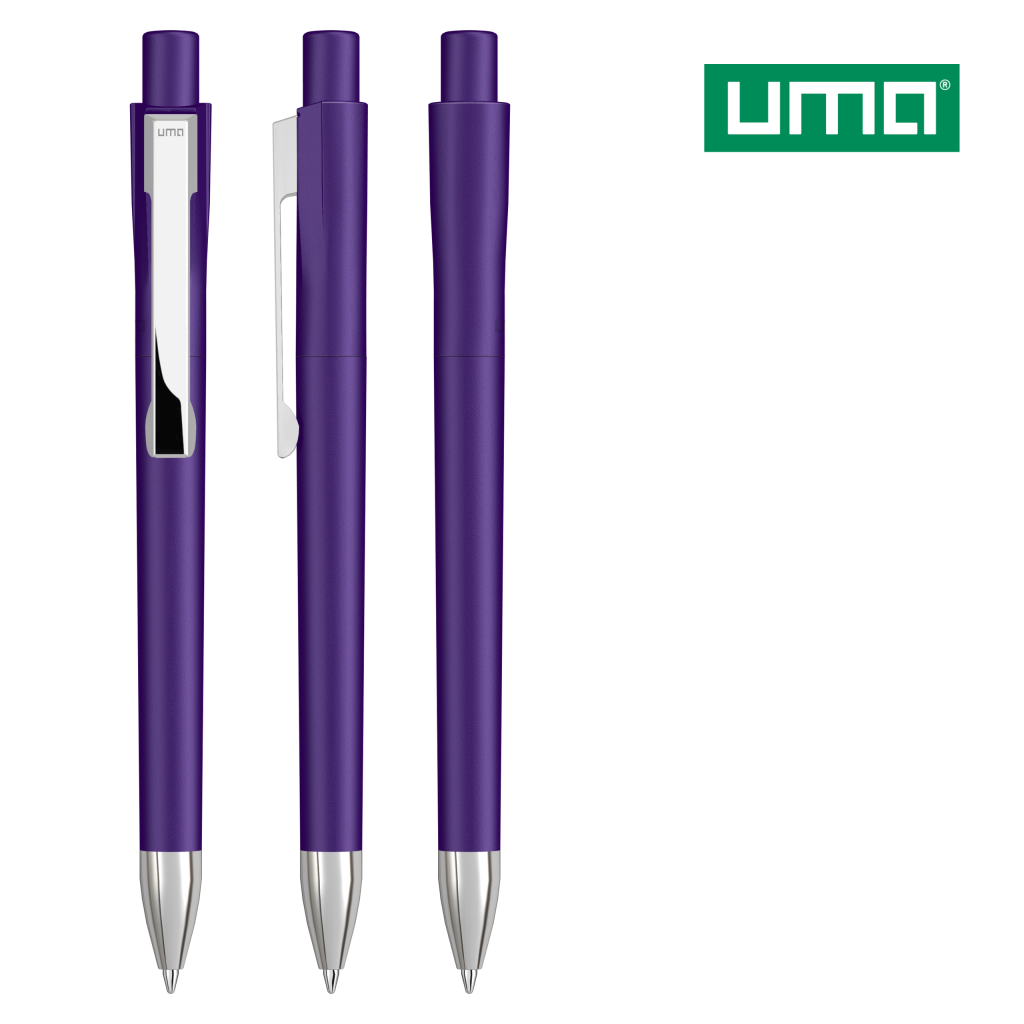 UMA CHECK M-SI Druckkugelschreiber – Violett