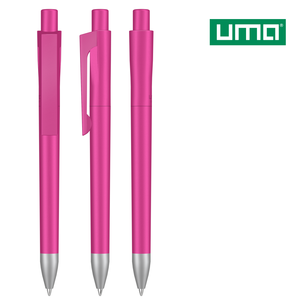 UMA CHECK SI Druckkugelschreiber – Magenta
