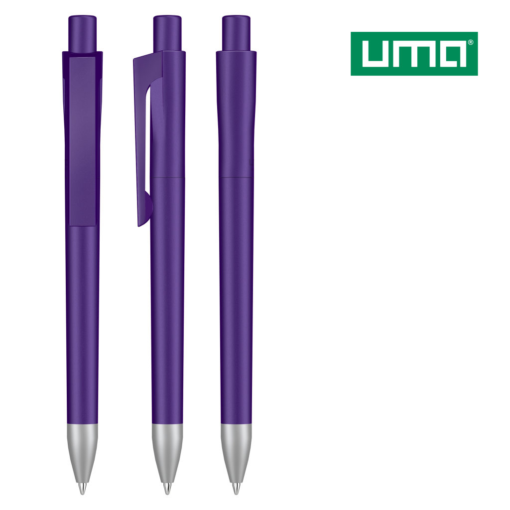 UMA CHECK SI Druckkugelschreiber – Violett