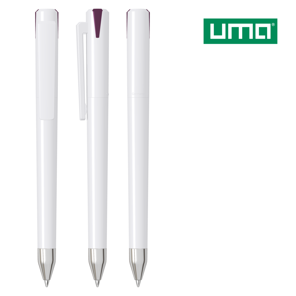 UMA CRYS SI Drehkugelschreiber – Aubergine