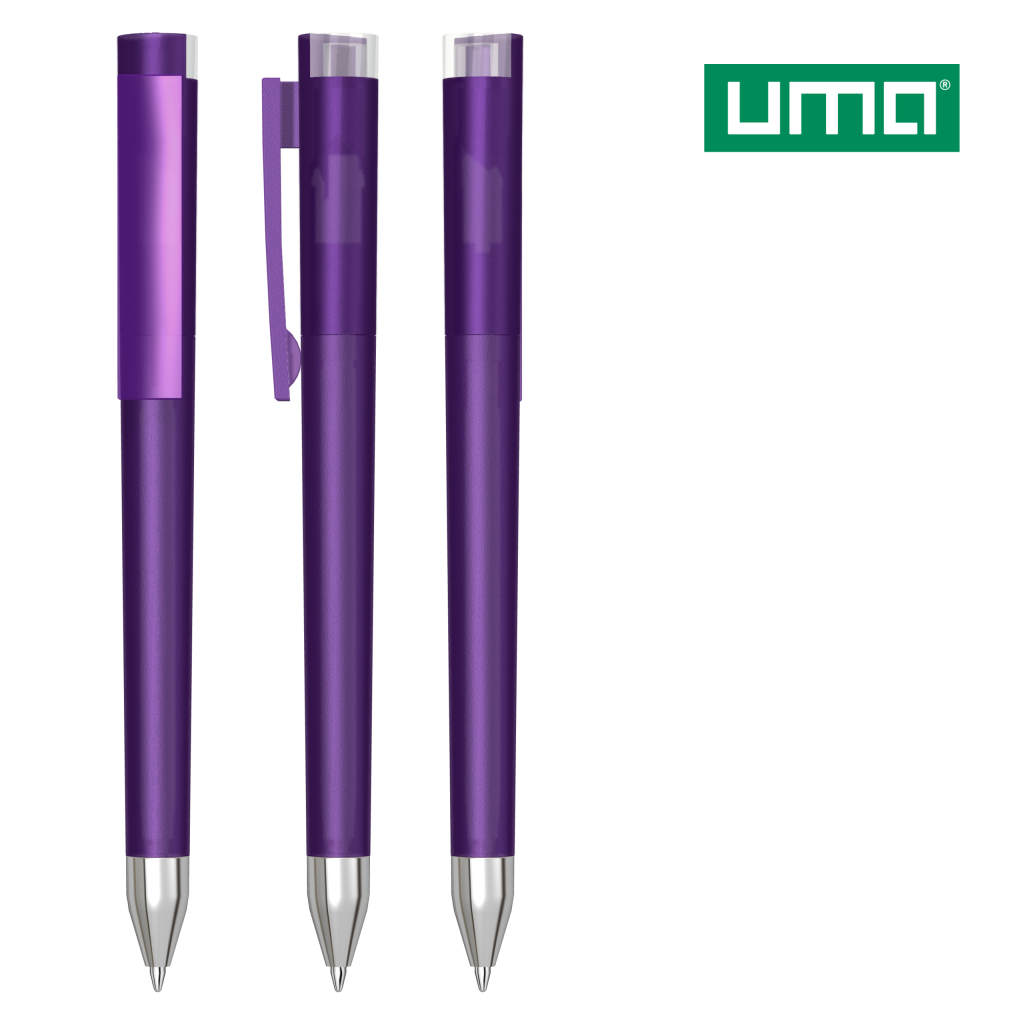 UMA GEOS frozen SI Drehkugelschreiber – Violett
