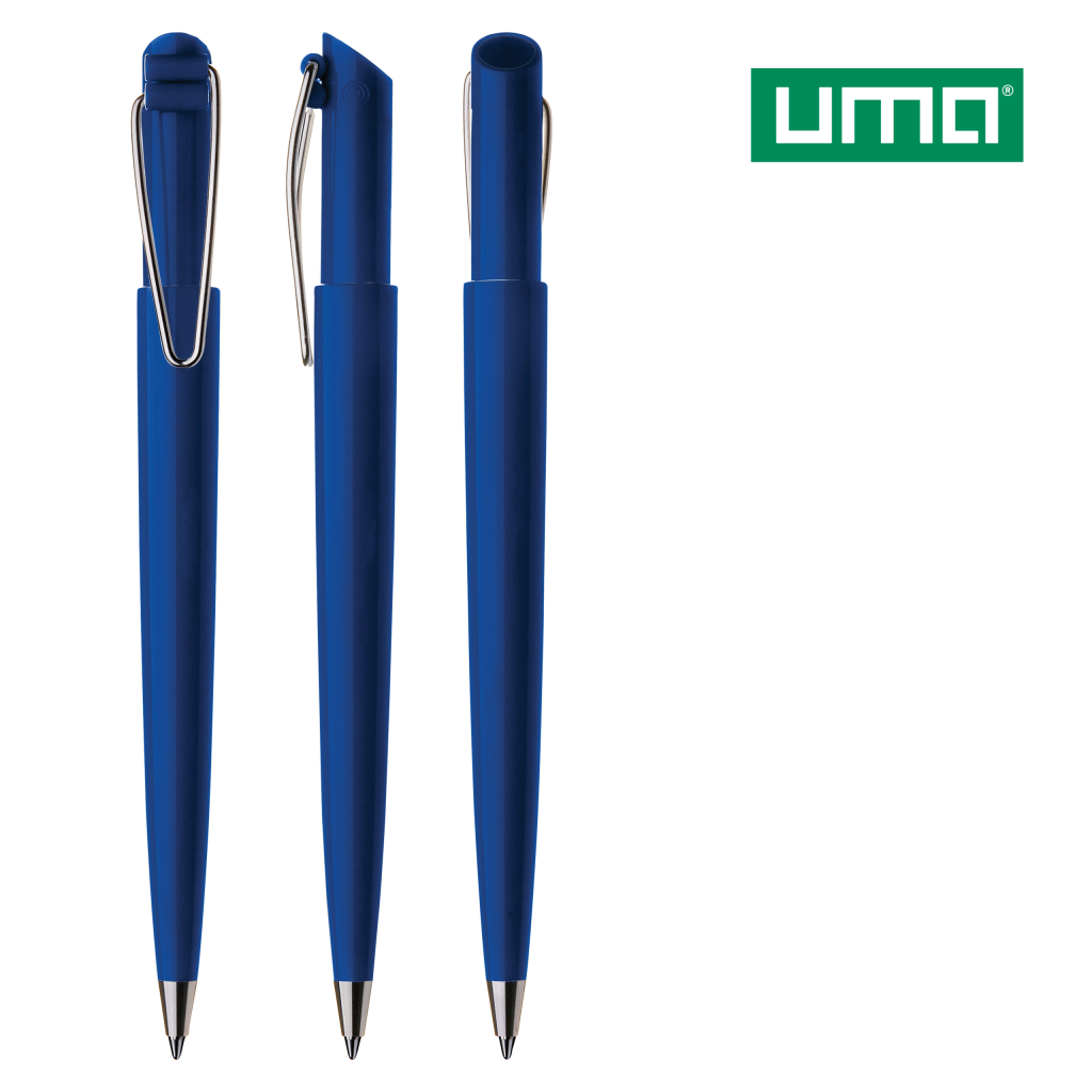 UMA TORSION Druckkugelschreiber – Mittelblau