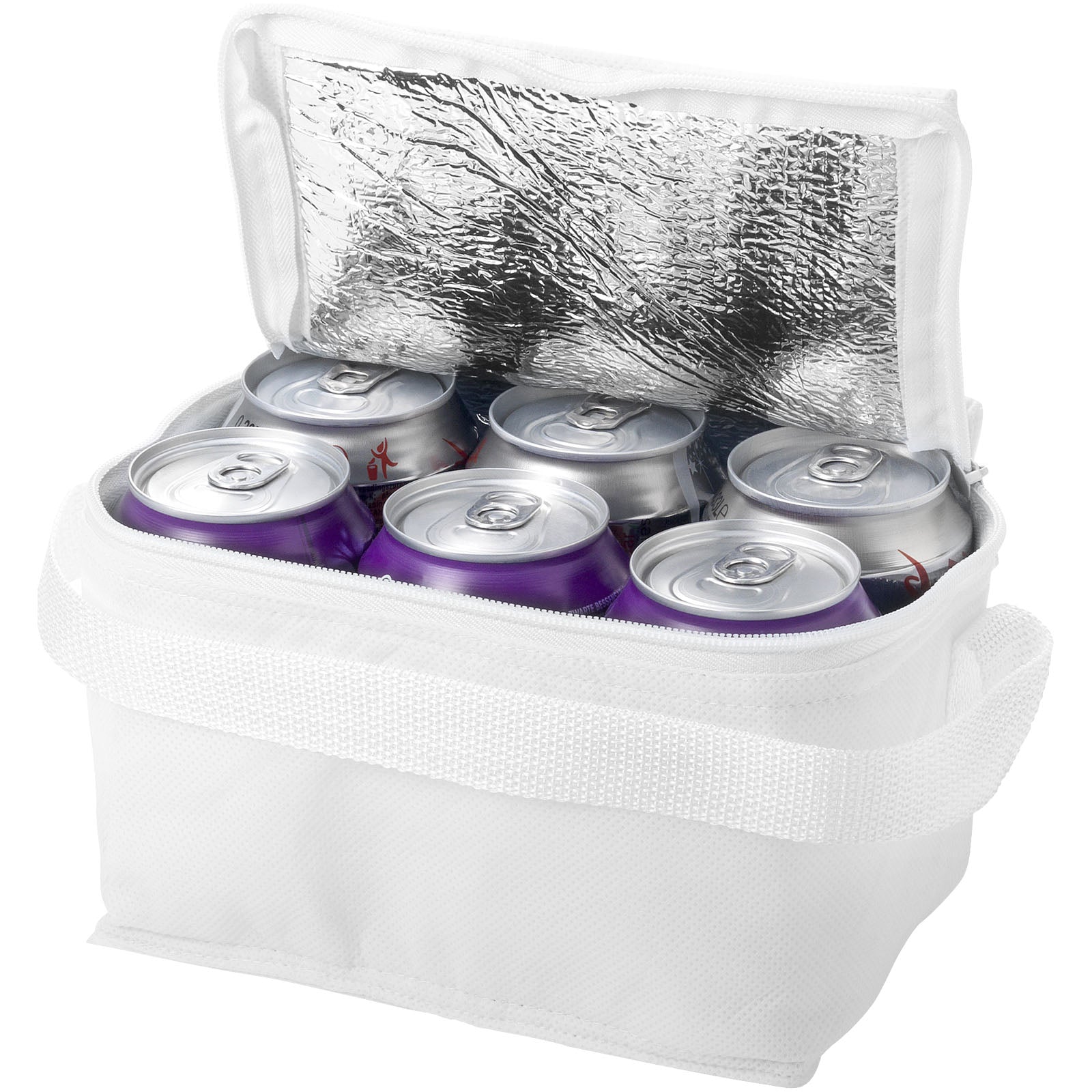 Spectrum Kühltasche für 6 Dosen 4L – Weiss