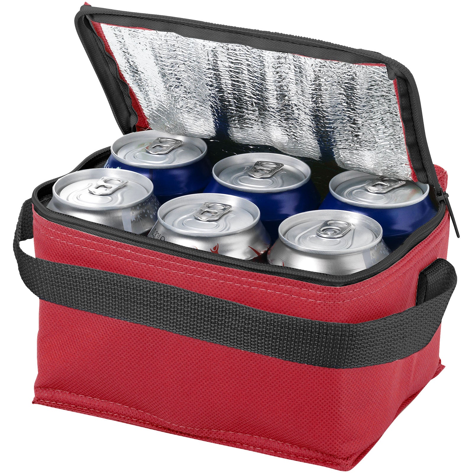 Spectrum Kühltasche für 6 Dosen 4L – Rot