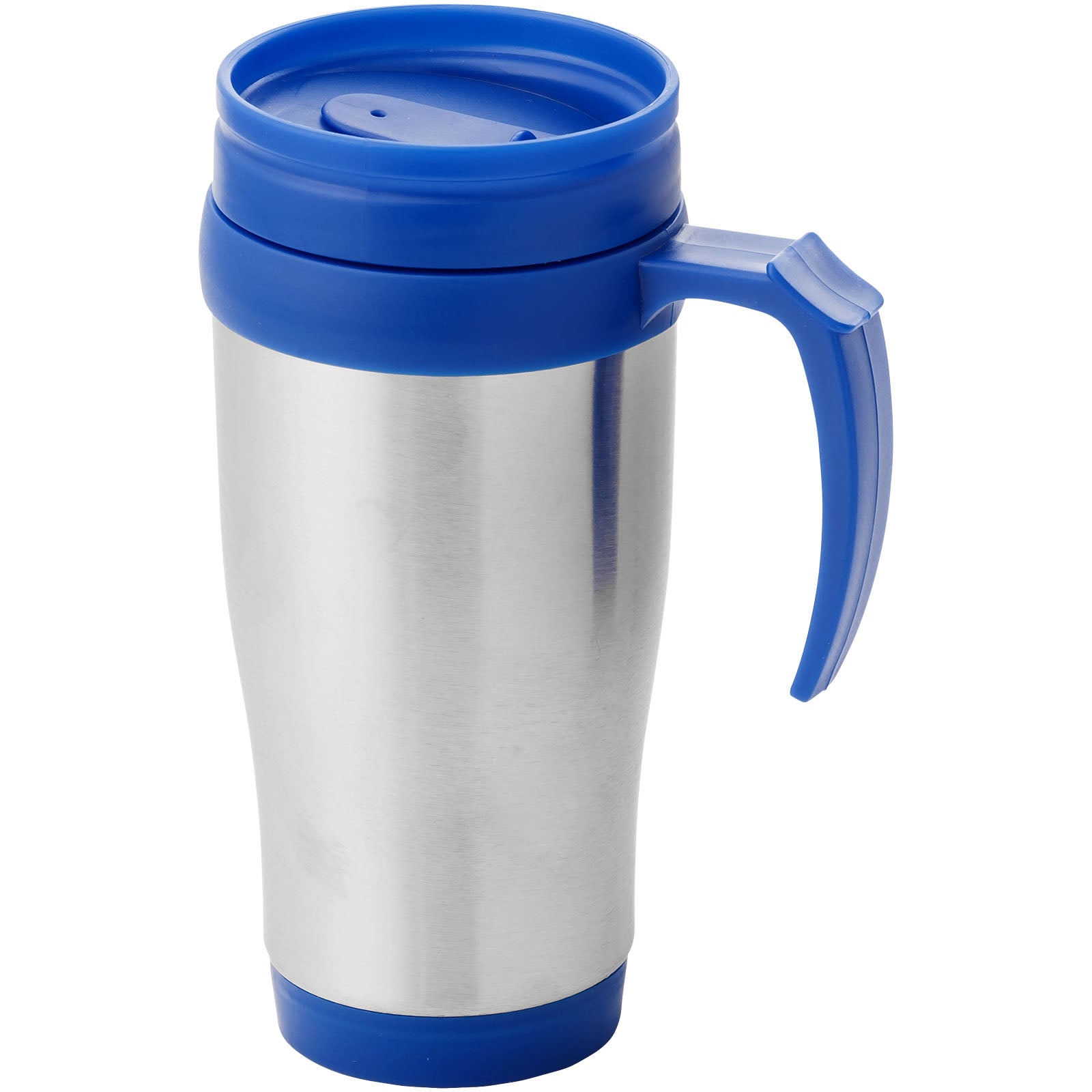Sanibel 400 ml Isolierbecher – Silber und Blau