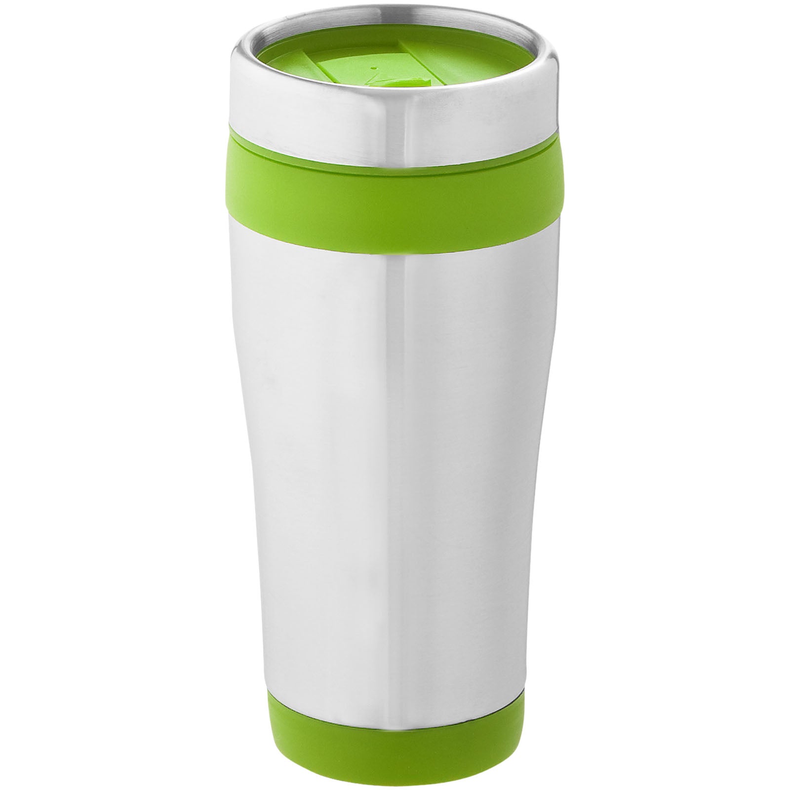 Elwood 410 ml Isolierbecher – Silber und Lindgrün