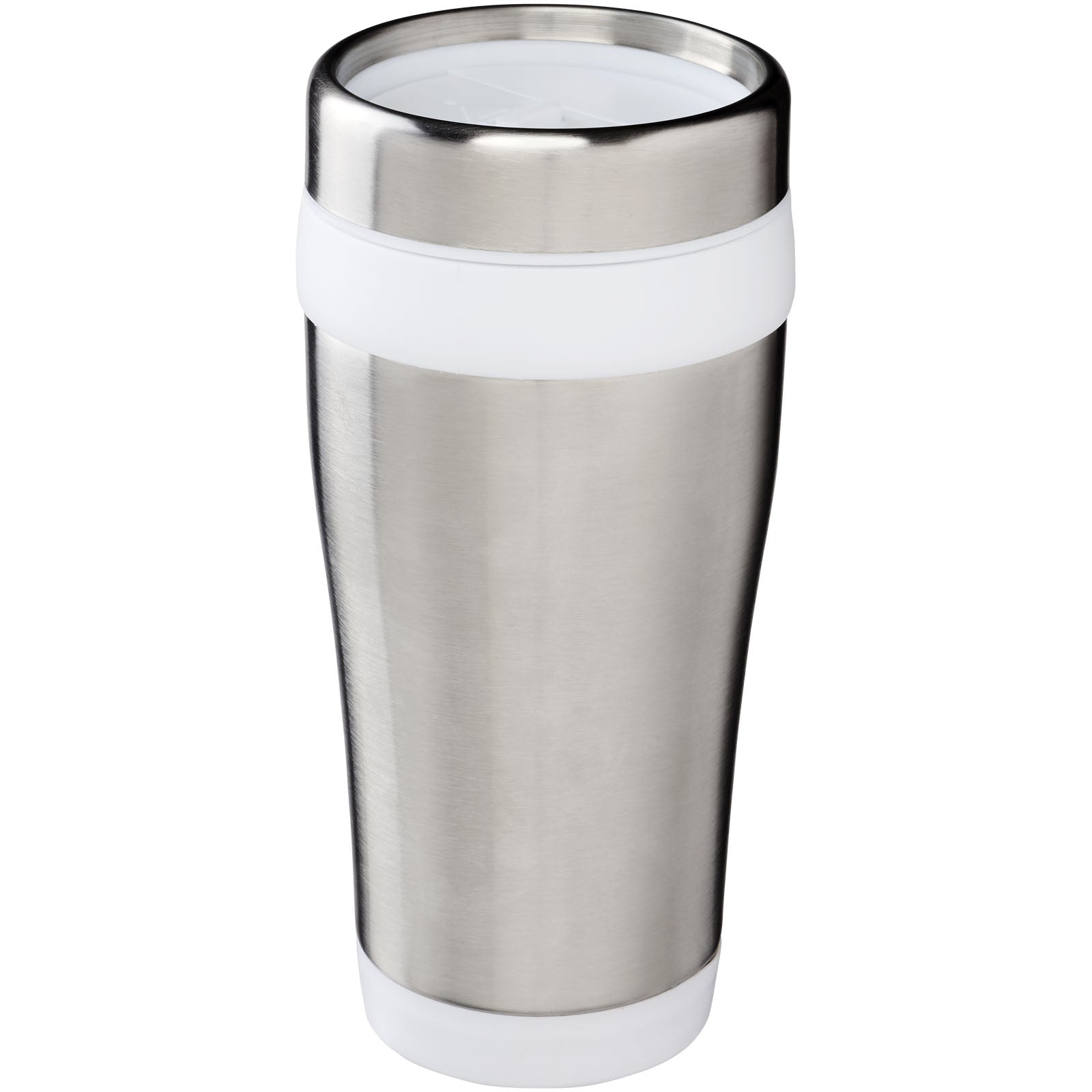 Elwood 410 ml Isolierbecher – Silber und Weiss