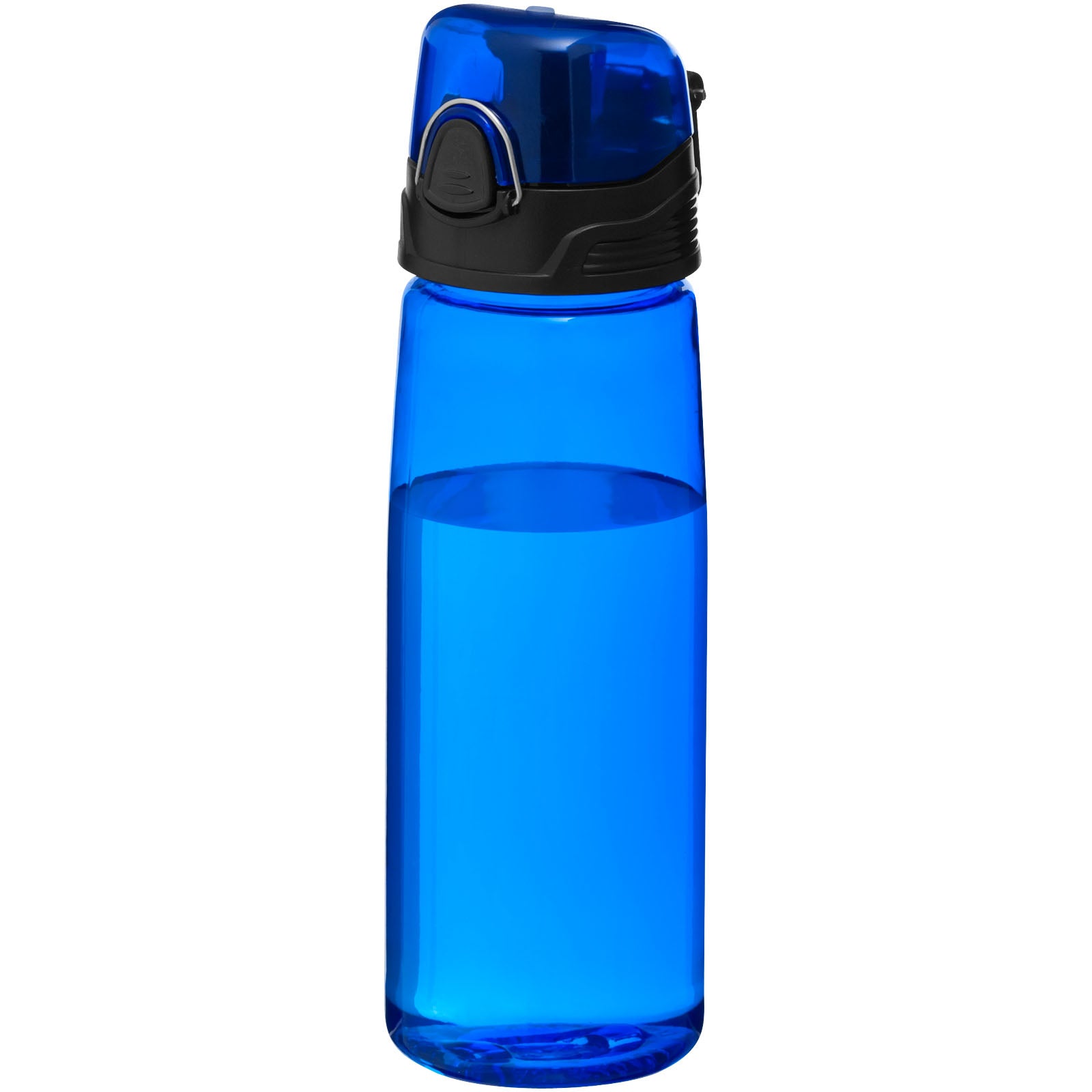 Capri 700 ml Tritan™ Sportflasche – Transparent Blau