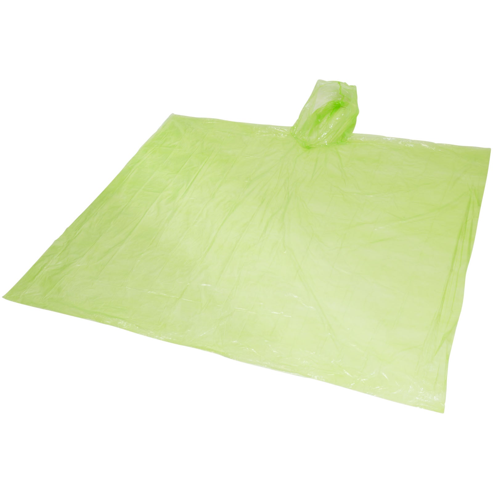 Ziva Einweg Regenponcho mit Hülle – Limone