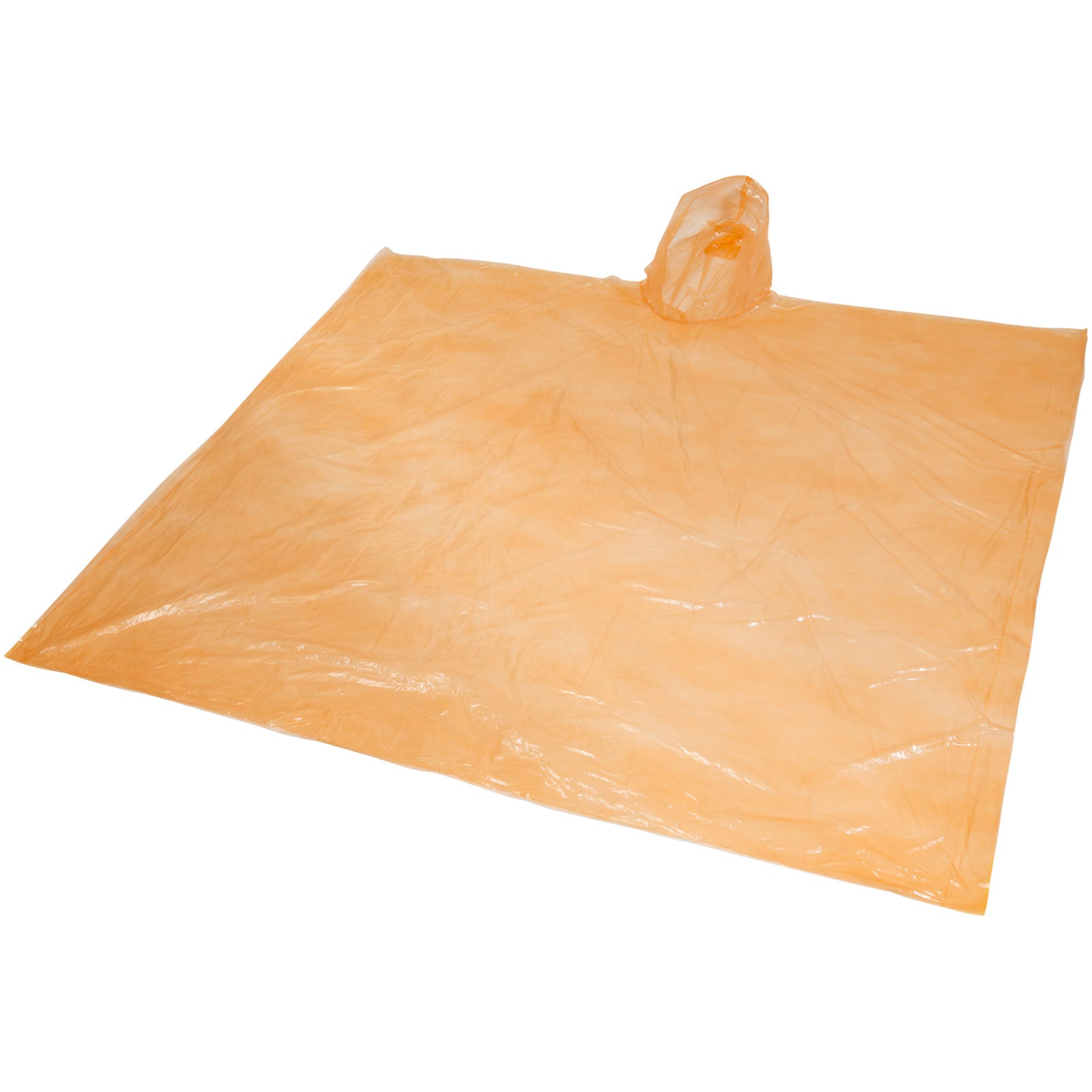 Ziva Einweg Regenponcho mit Hülle – Orange