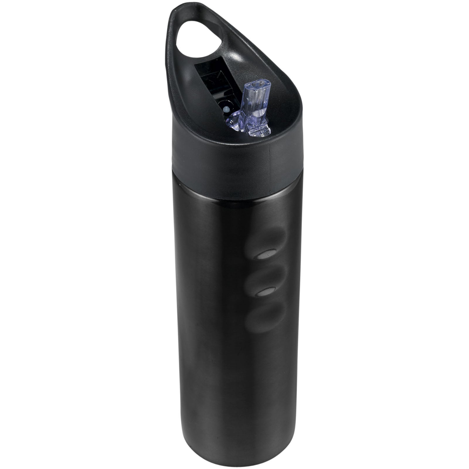Trixie 750 ml Edelstahl Sportflasche – Schwarz