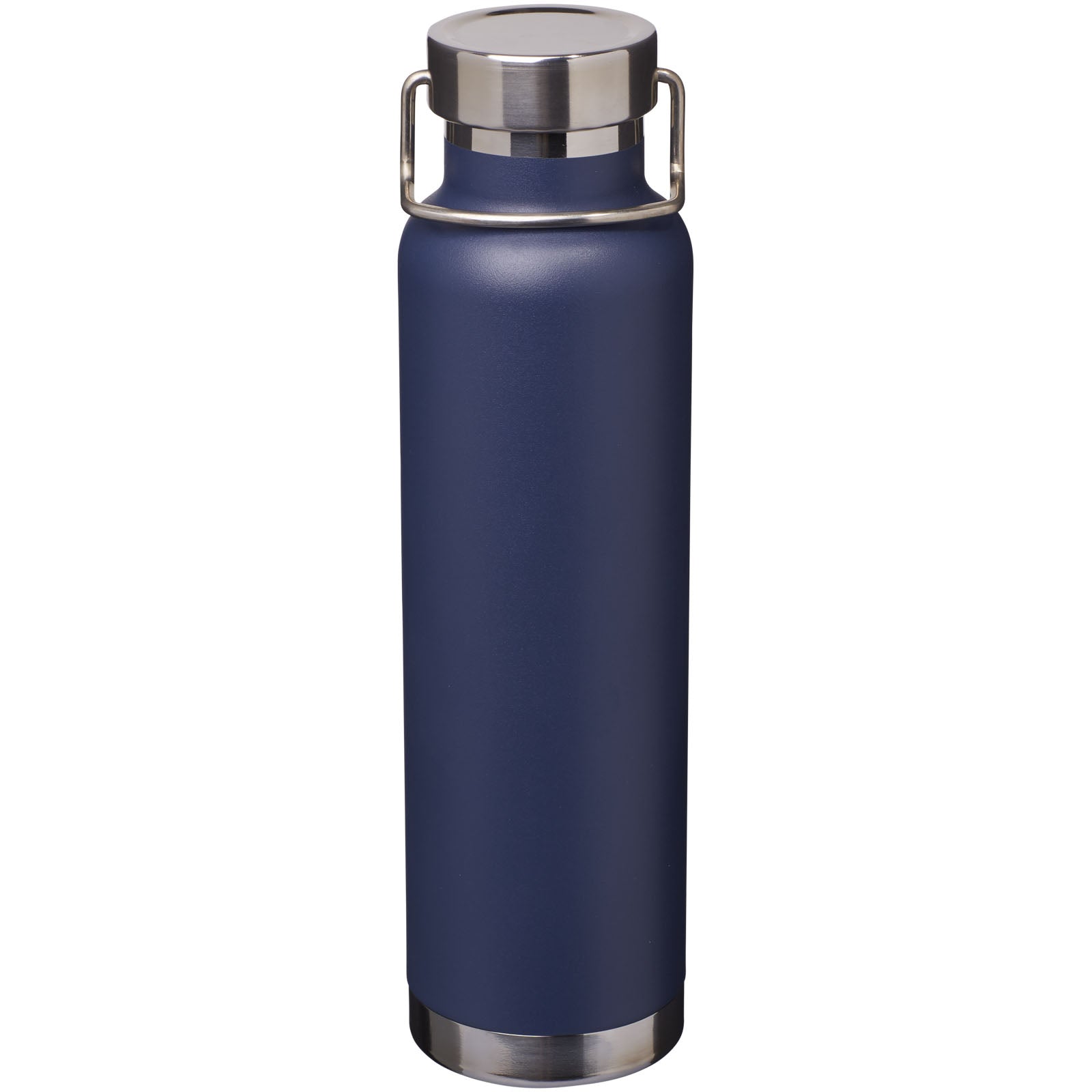 Thor 650 ml Kupfer-Vakuum Isoliersportflasche – Navy