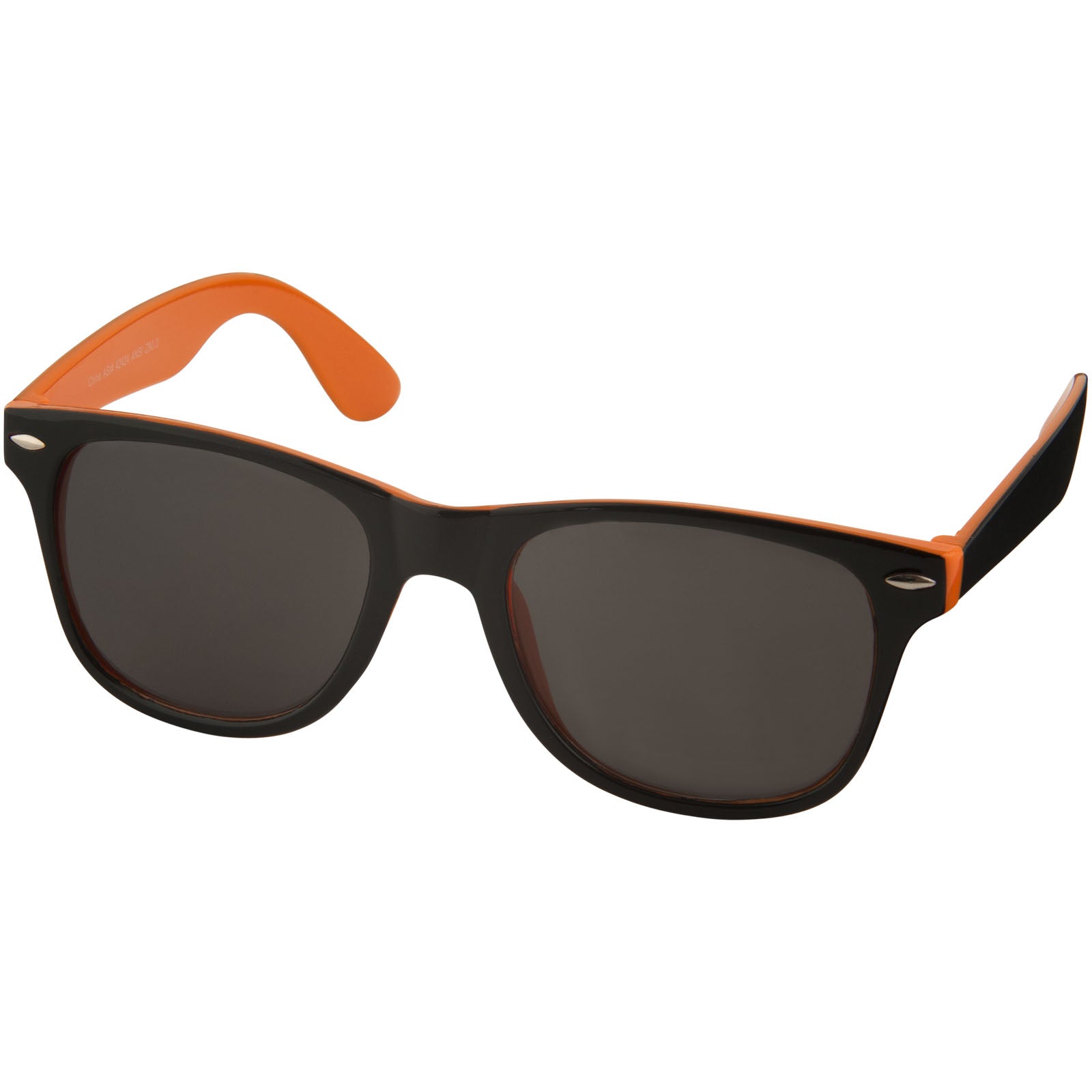 Sun Ray Sonnenbrille mit zweifarbigen Tönen – Orange und Schwarz