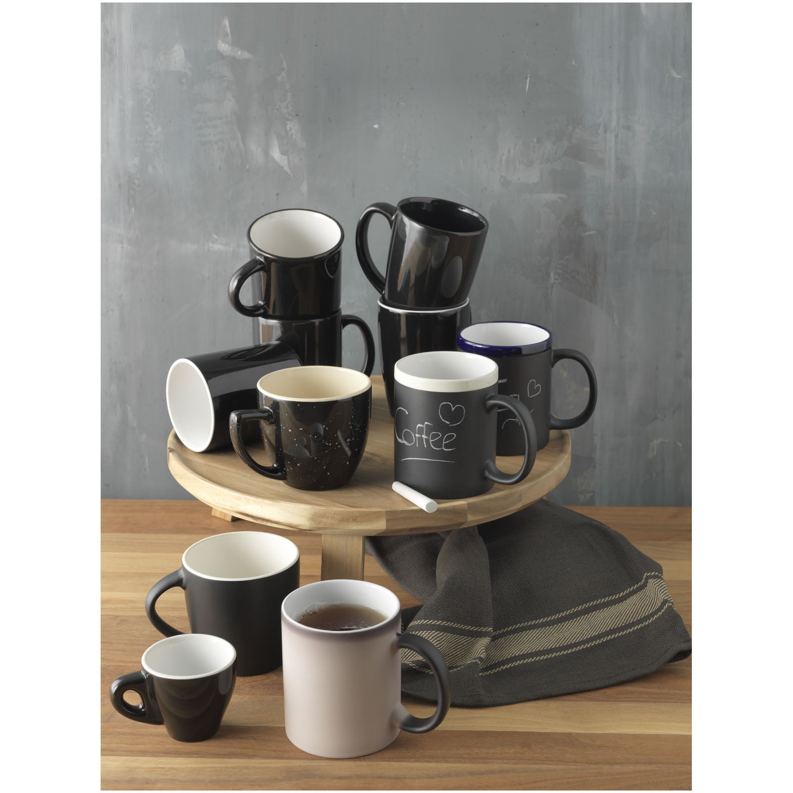 Chalk-write 330 ml Keramiktasse
