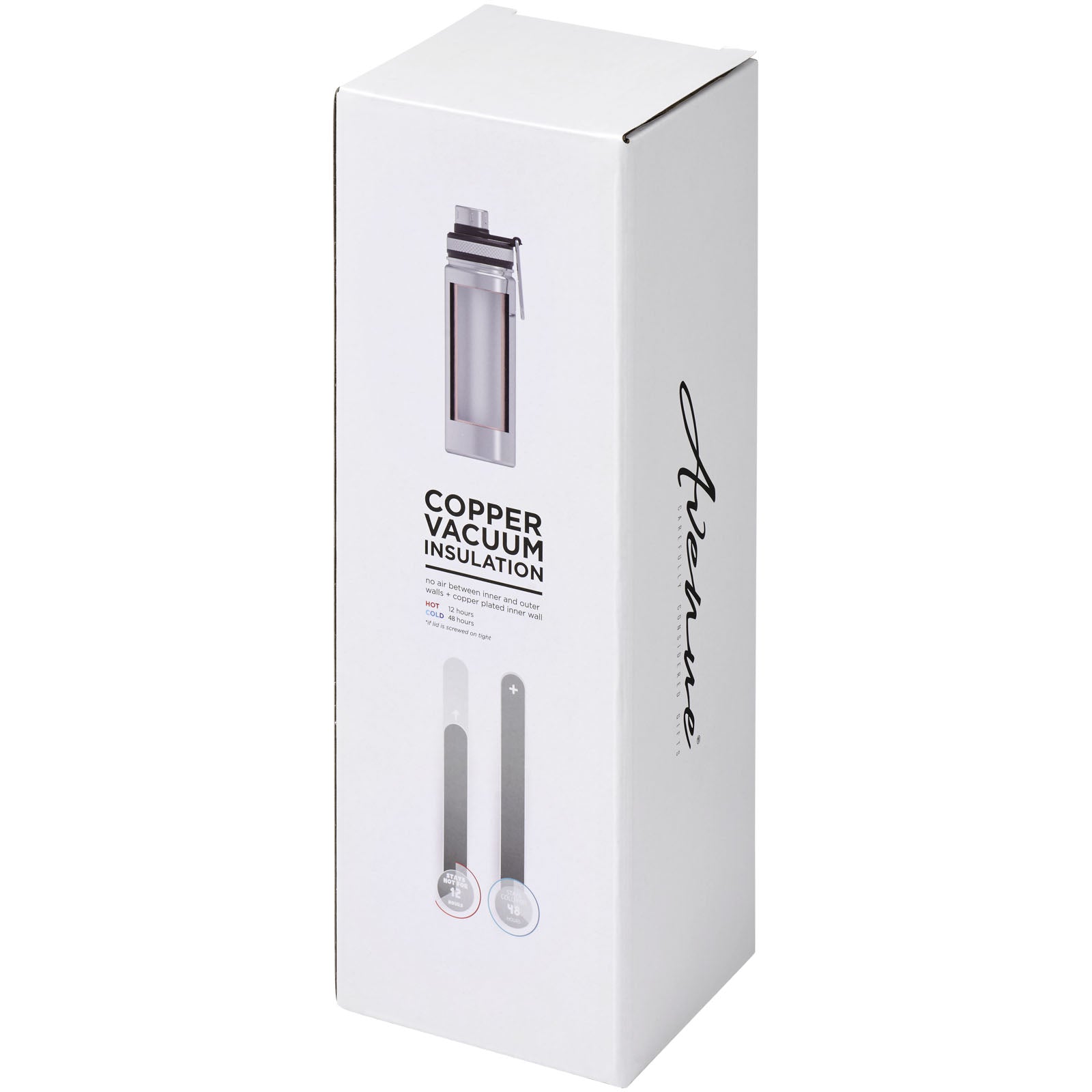 Gessi 590 ml Kupfer-Vakuum Isolierflasche