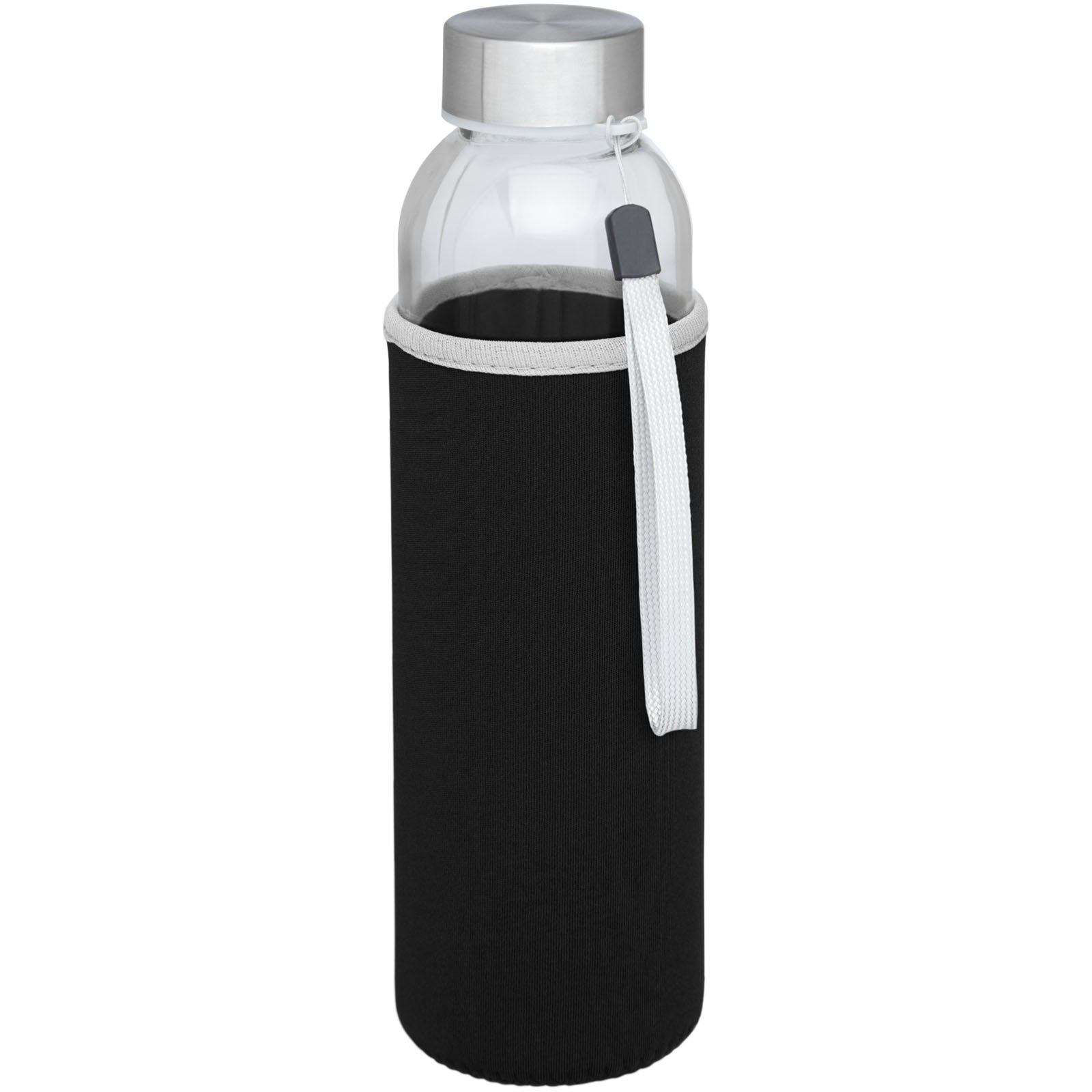 Bodhi 500 ml Glas-Sportflasche – Schwarz