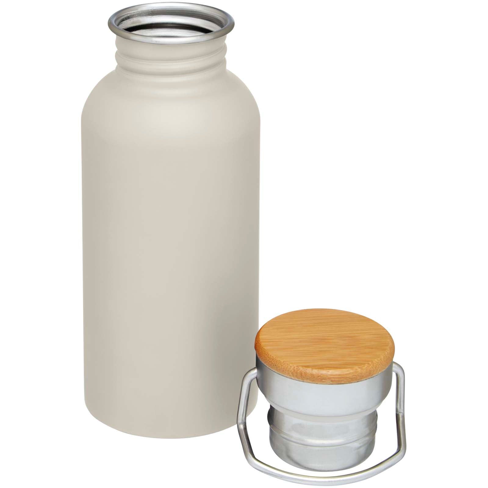 Thor 550 ml einwandige Trinkflasche aus recyceltem Edelstahl