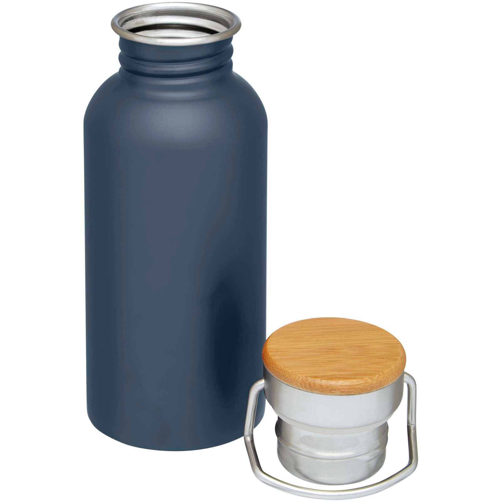 Thor 550 ml einwandige Trinkflasche aus recyceltem Edelstahl