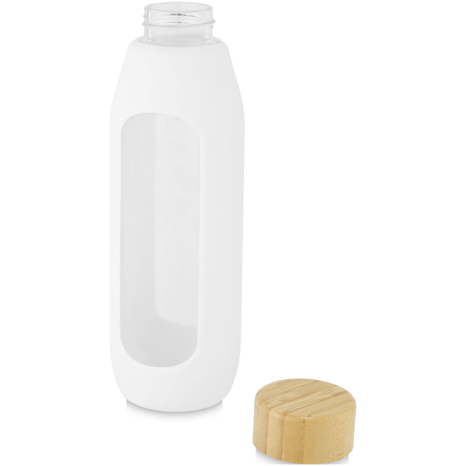 Tidan 600 ml Flasche aus Borosilikatglas mit Silikongriff