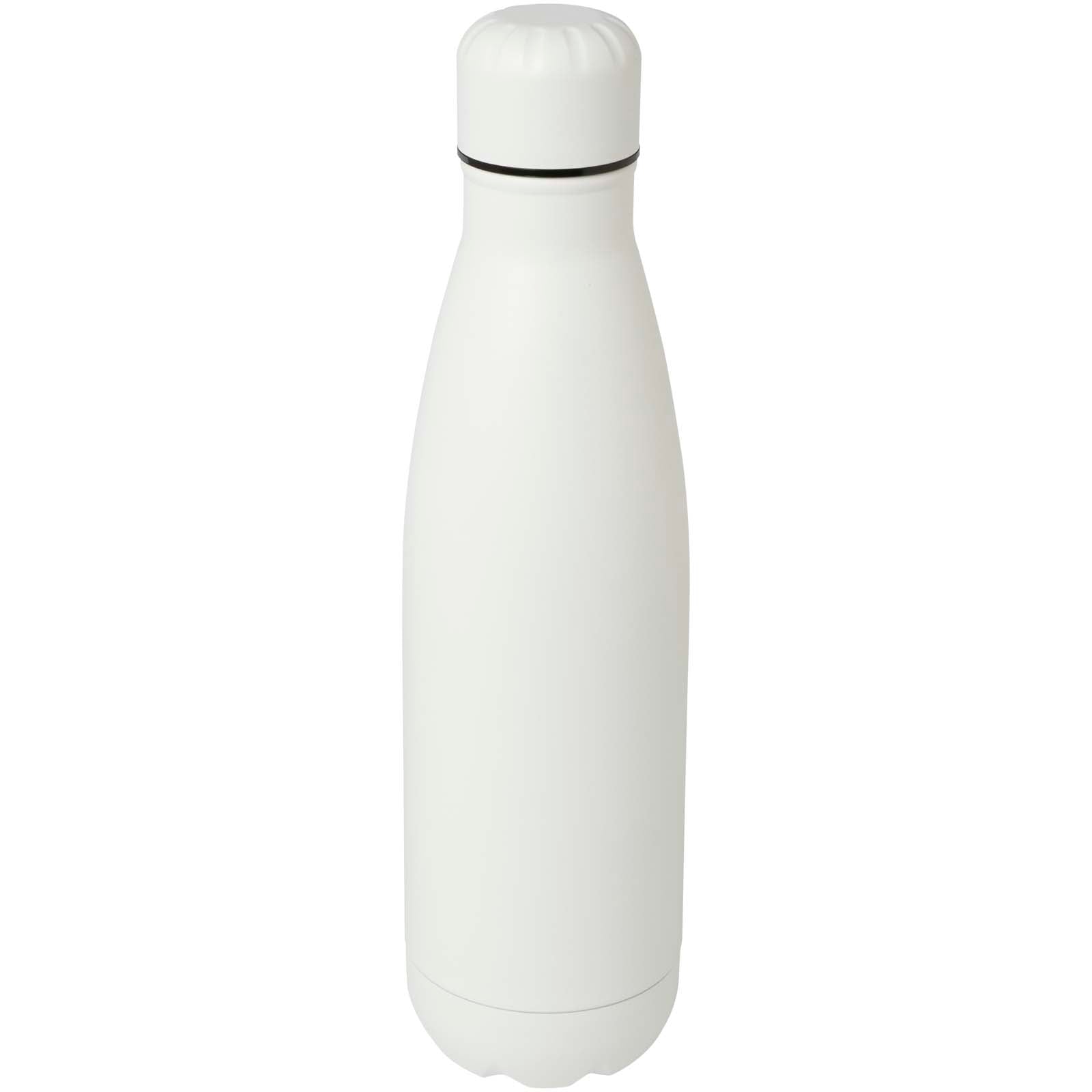 Cove 500 ml vakuumisolierte Edelstahlflasche – Weiss