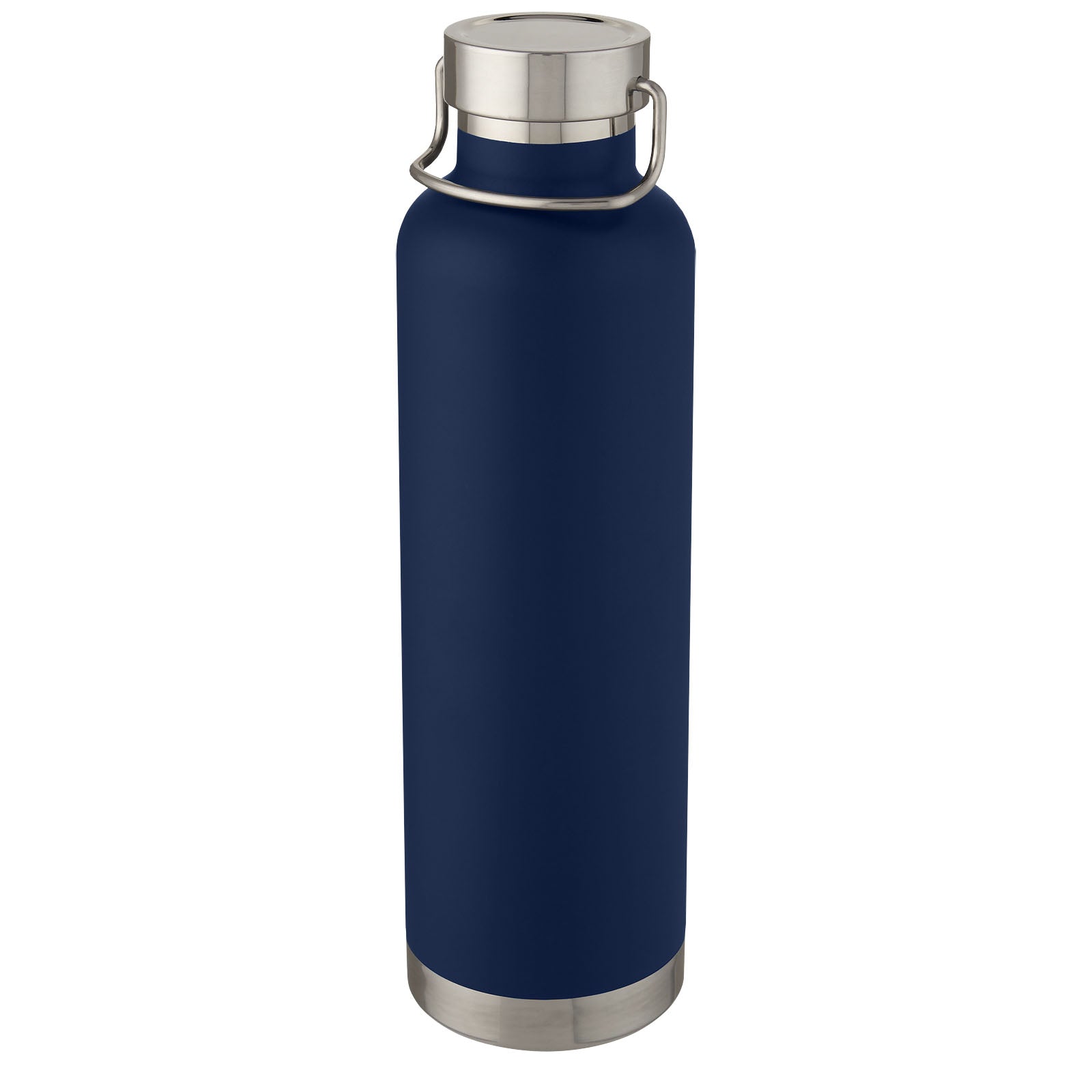 Thor 1 l Kupfer-Vakuum Isoliersportflasche – Dunkelblau