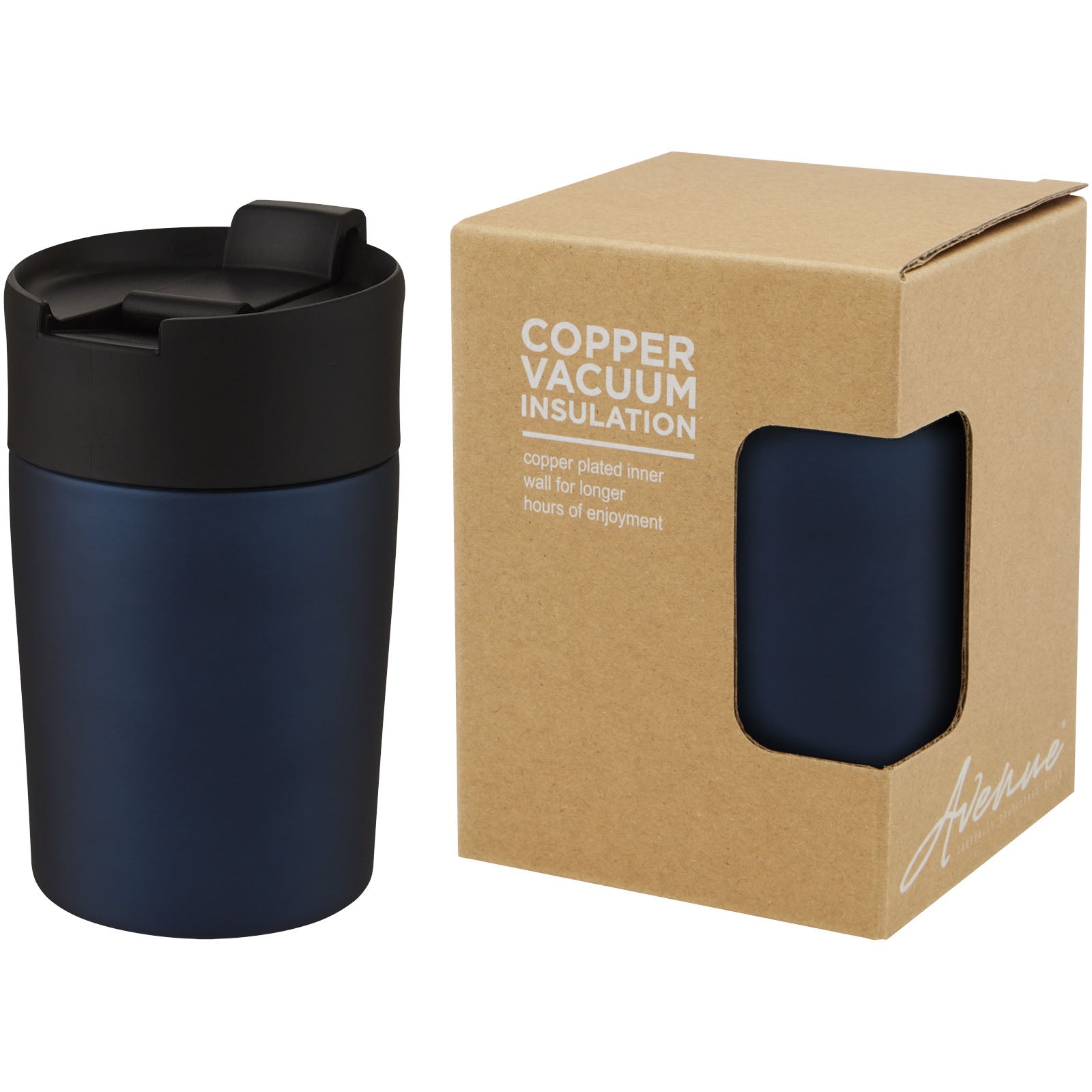 Jetta 180 ml Kupfer-Vakuum Isolierbecher – Blau