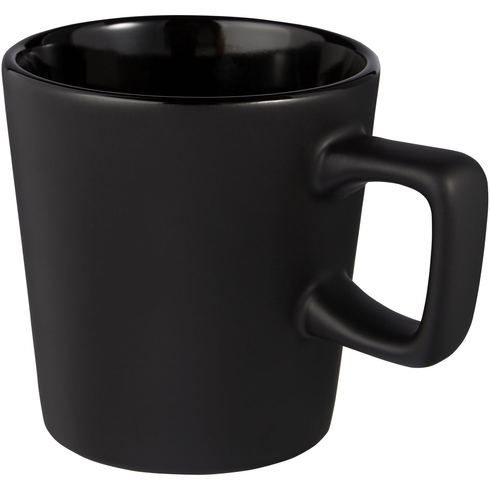 Ross 280 ml Keramiktasse – Mattschwarz