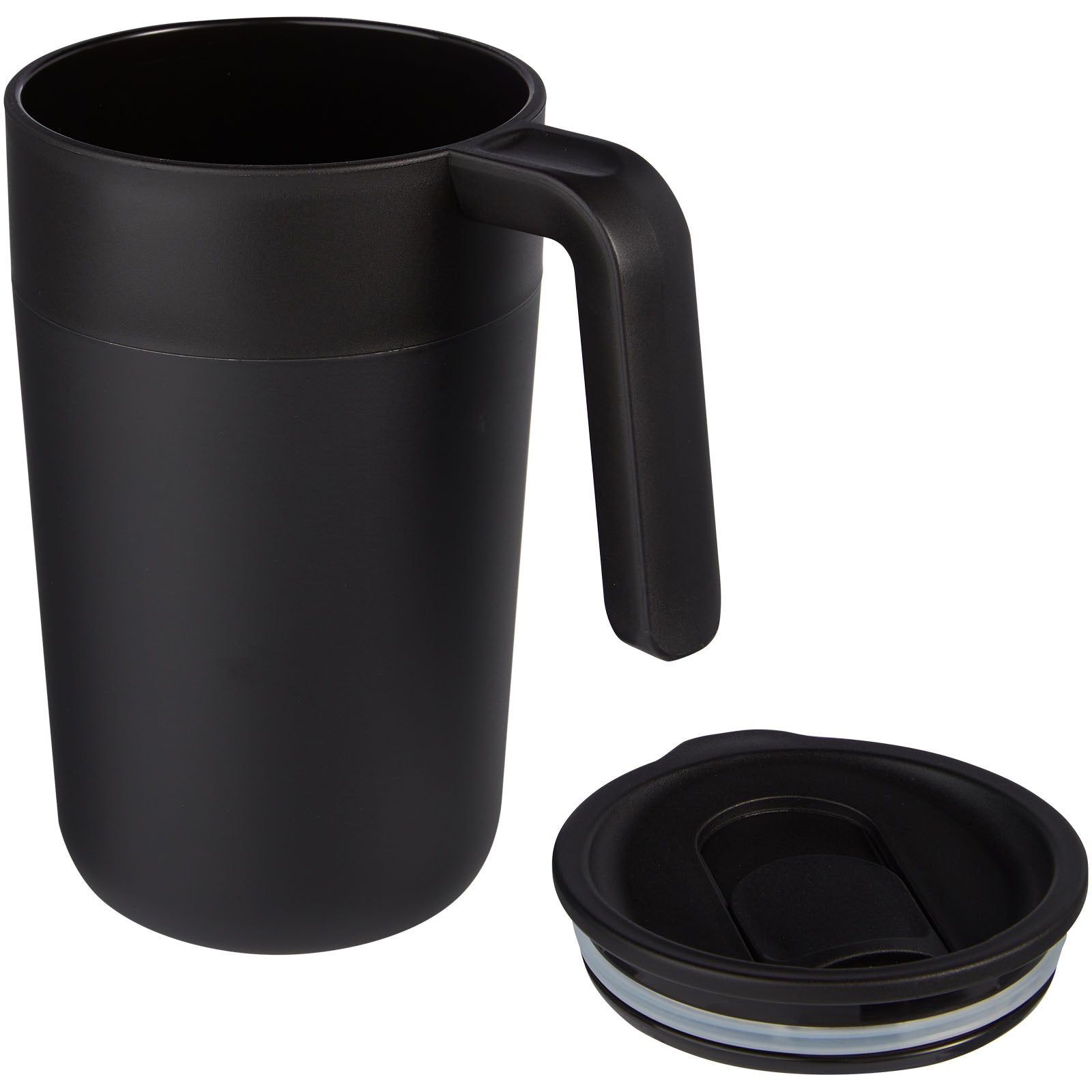 Nordia 400 ml doppelwandiger Becher aus Recyclingmaterial