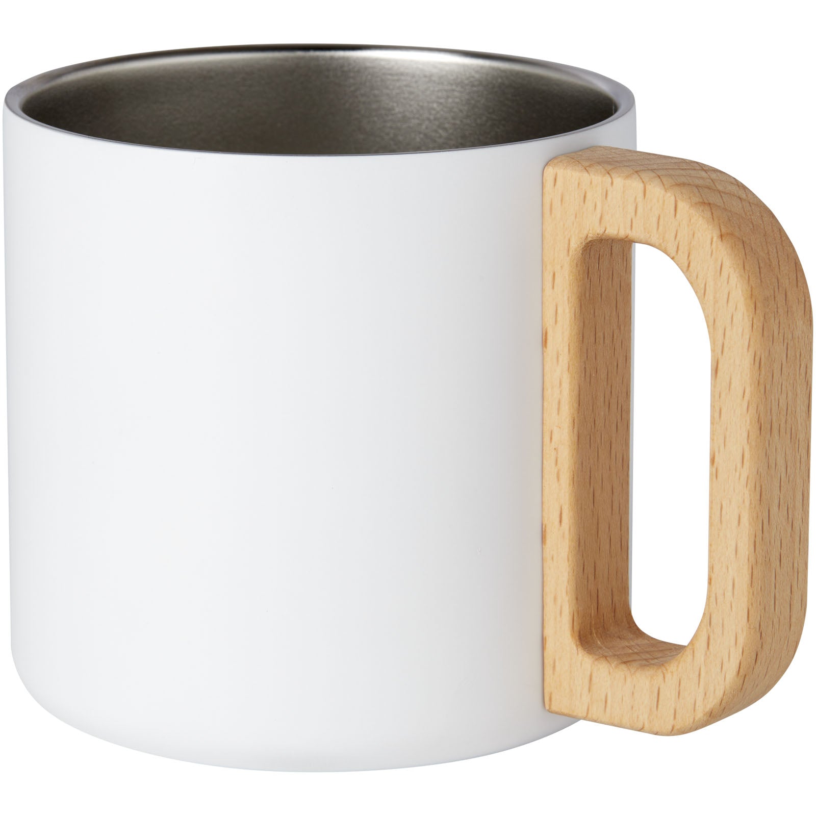 Bjorn RCS-zertifizierter Becher aus recyceltem Edelstahl mit Kupfer-Vakuumisolierung, 360 ml