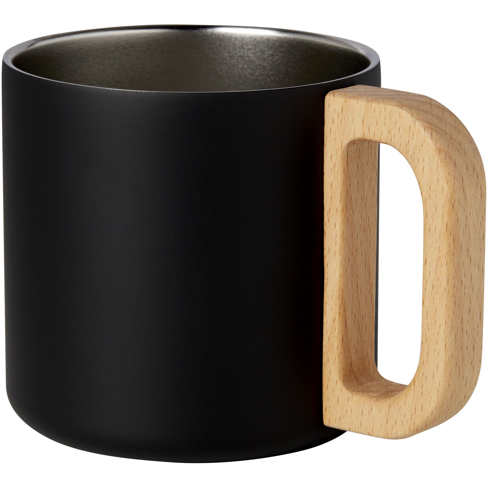 Bjorn RCS-zertifizierter Becher aus recyceltem Edelstahl mit Kupfer-Vakuumisolierung, 360 ml