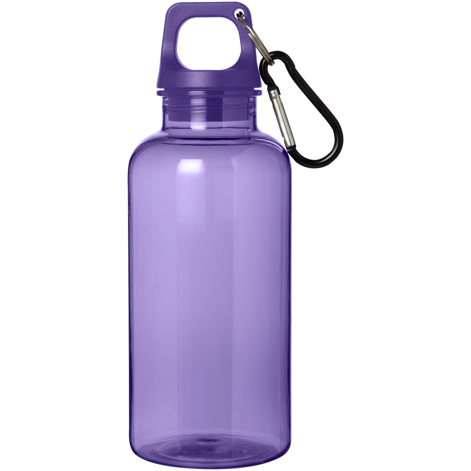 Oregon 400 ml RCS-zertifizierte Trinkflasche aus recyceltem Kunststoff mit Karabiner