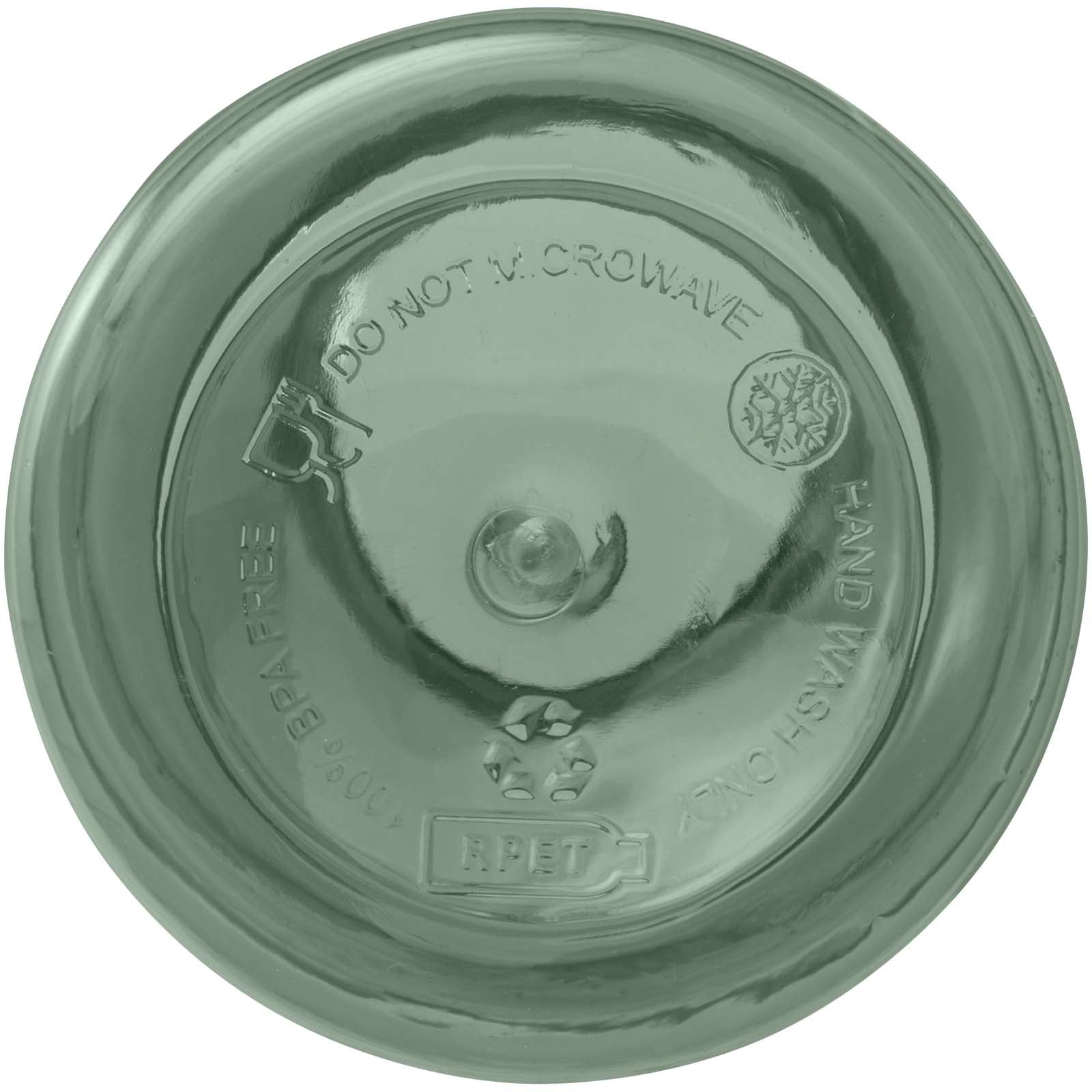 Oregon 400 ml RCS-zertifizierte Trinkflasche aus recyceltem Kunststoff mit Karabiner