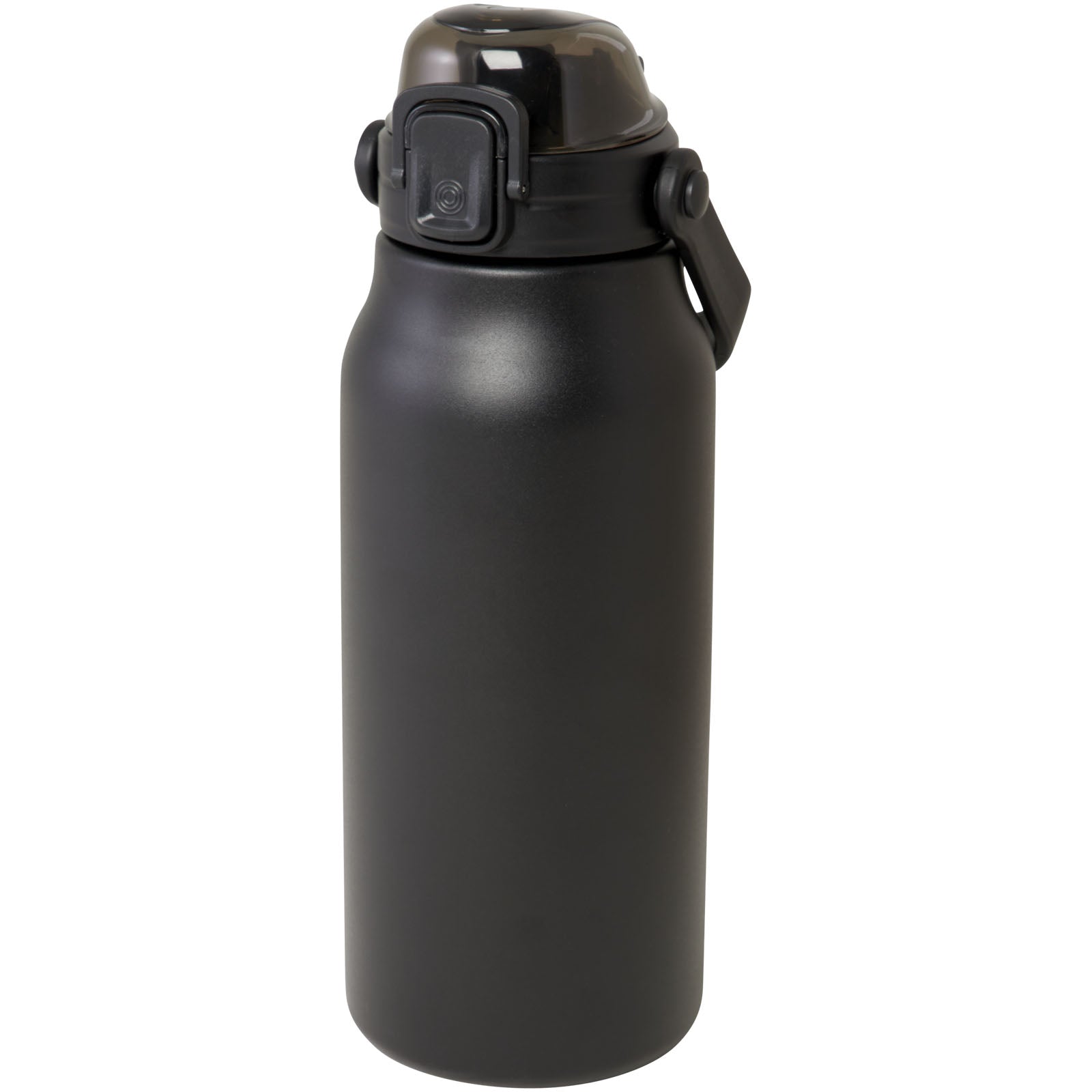 Giganto 1600 ml RCS-zertifizierte Kupfer-Vakuum Isolierflasche aus recyceltem Edelstahl – Schwarz