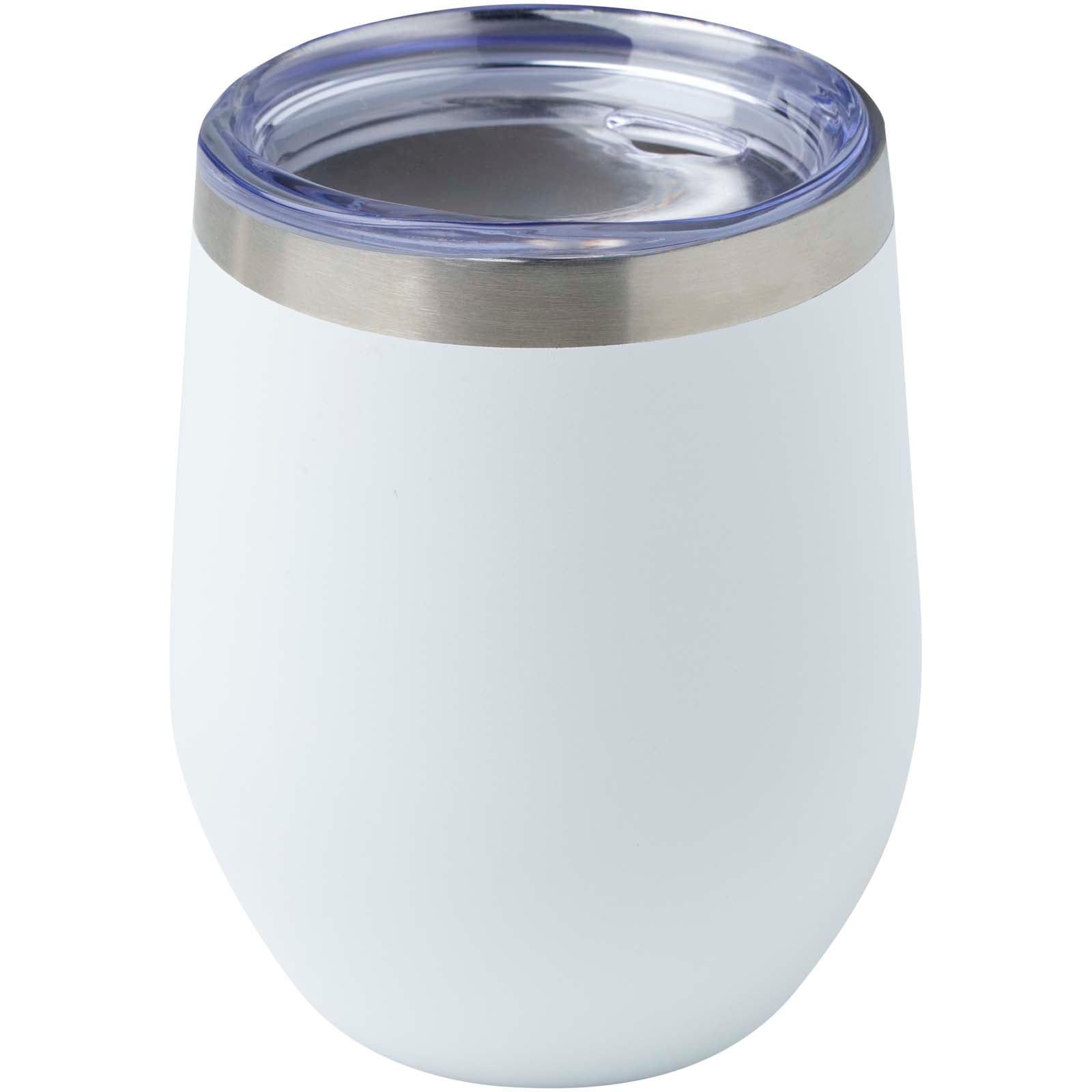 Corzo 350 ml RCS-zertifizierter Kupfer-Vakuum Isolierbecher aus recyceltem Edelstahl – Weiss