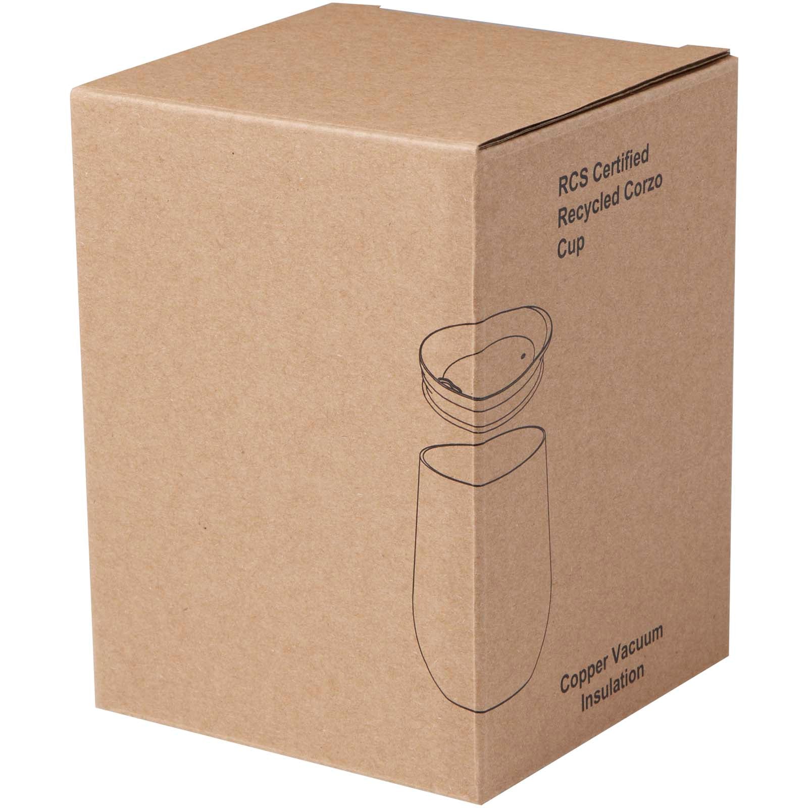 Corzo 350 ml RCS-zertifizierter Kupfer-Vakuum Isolierbecher aus recyceltem Edelstahl
