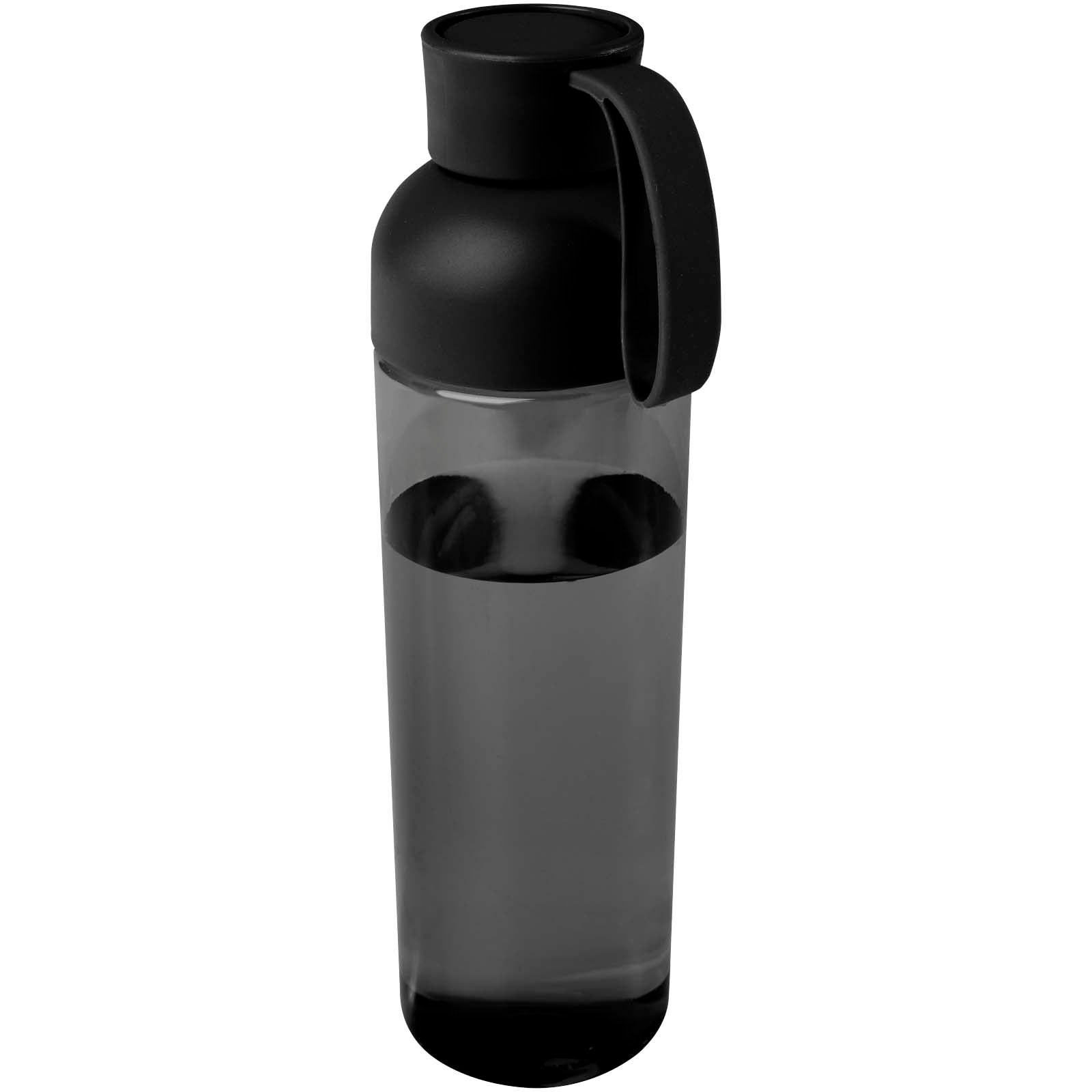 Illuminate 600 ml RPET-Wasserflasche – Schwarz