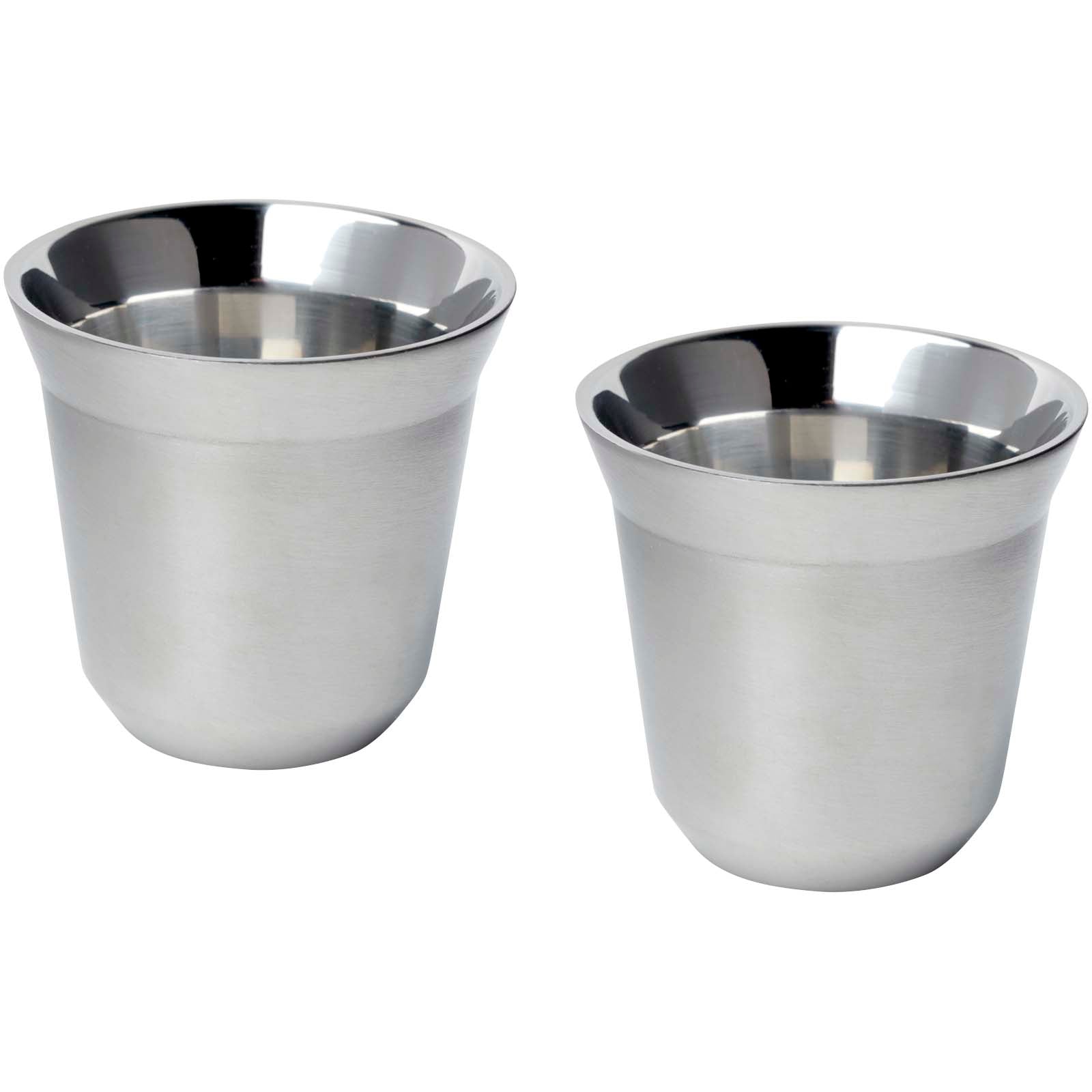Duo 80 ml RCS-zertifiziertes Espressotassen Set aus Edelstahl