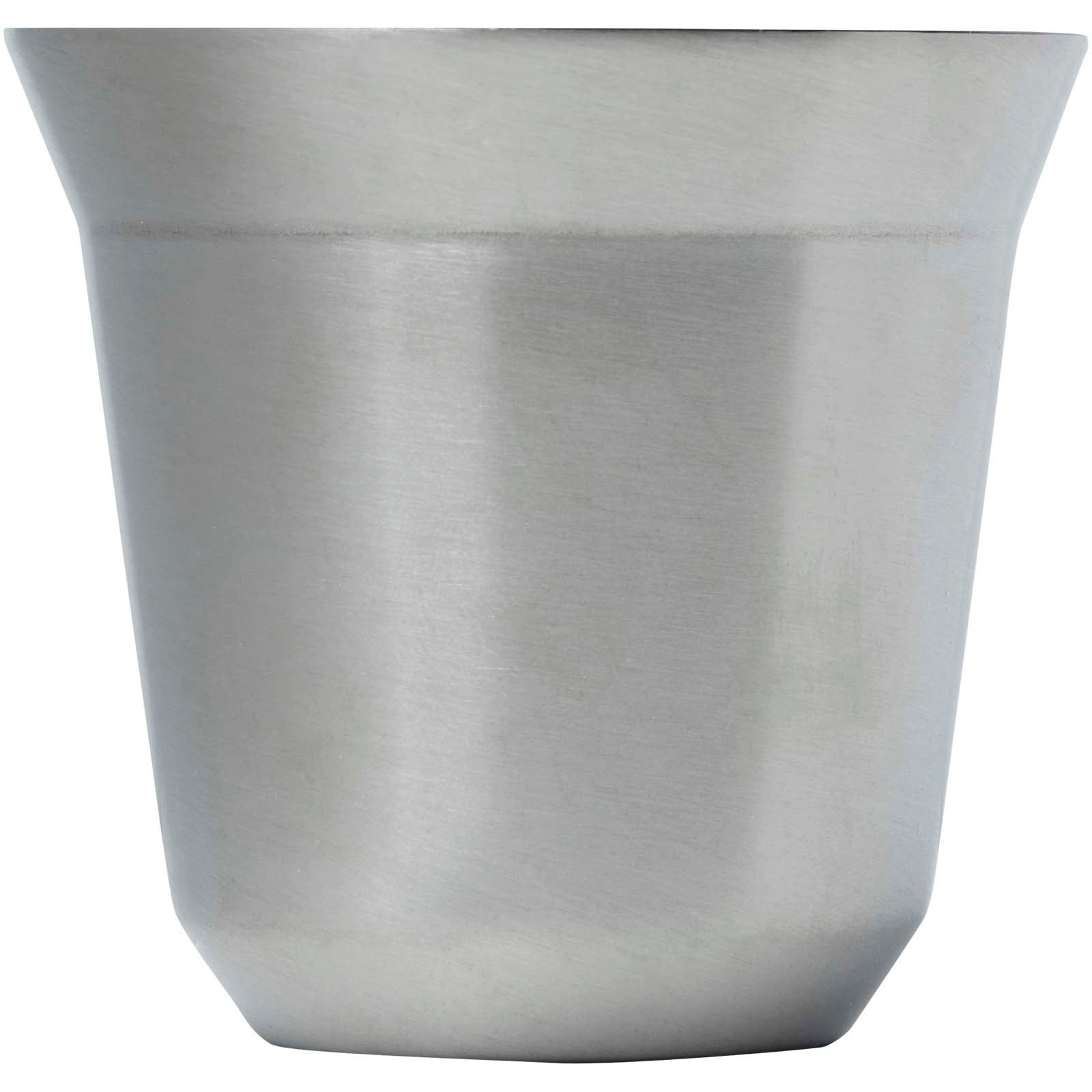 Duo 80 ml RCS-zertifiziertes Espressotassen Set aus Edelstahl