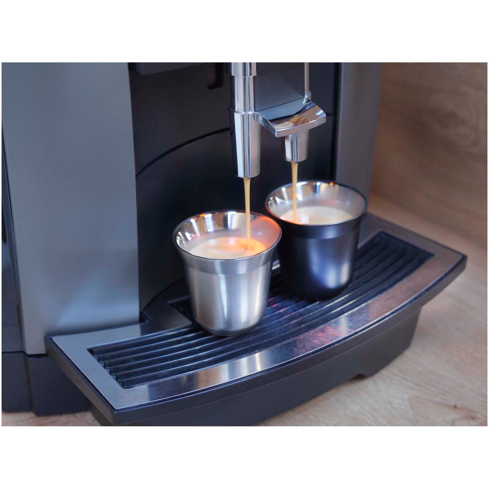 Duo 80 ml RCS-zertifiziertes Espressotassen Set aus Edelstahl