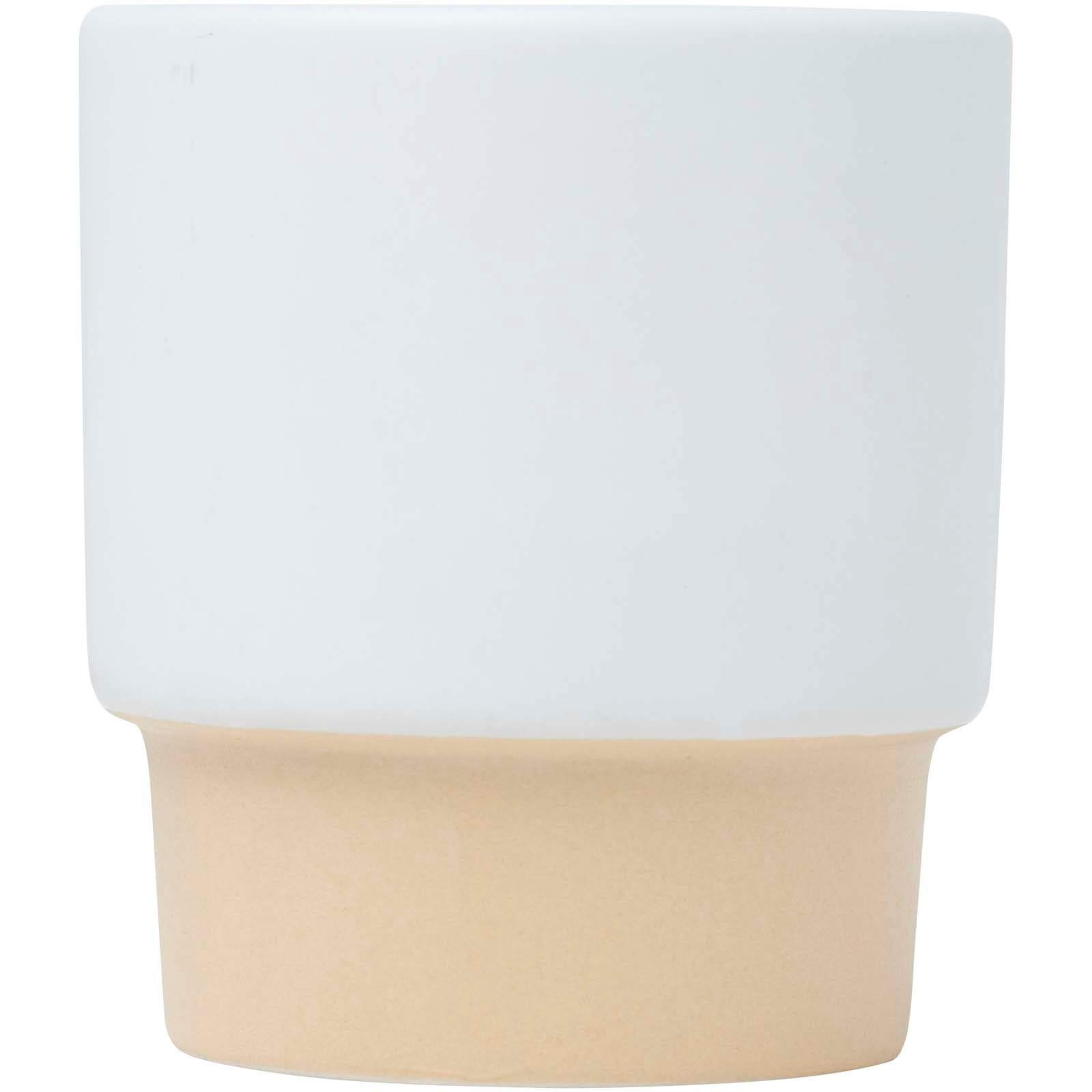 Olympia 130 ml stapelbarer Expresso Becher mit Tonboden
