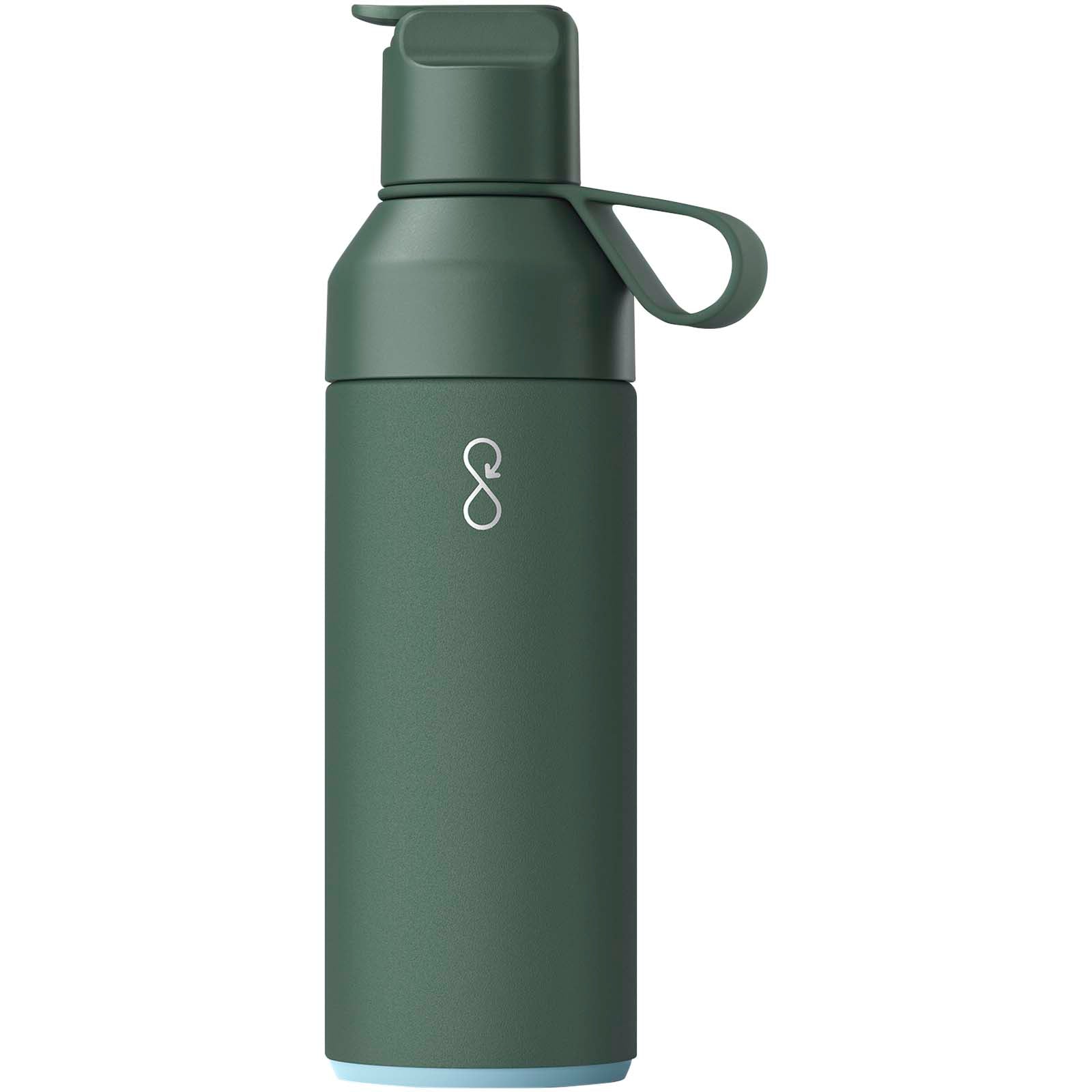 Ocean Bottle GO 500 ml vakuumisolierte Flasche – Waldgrün