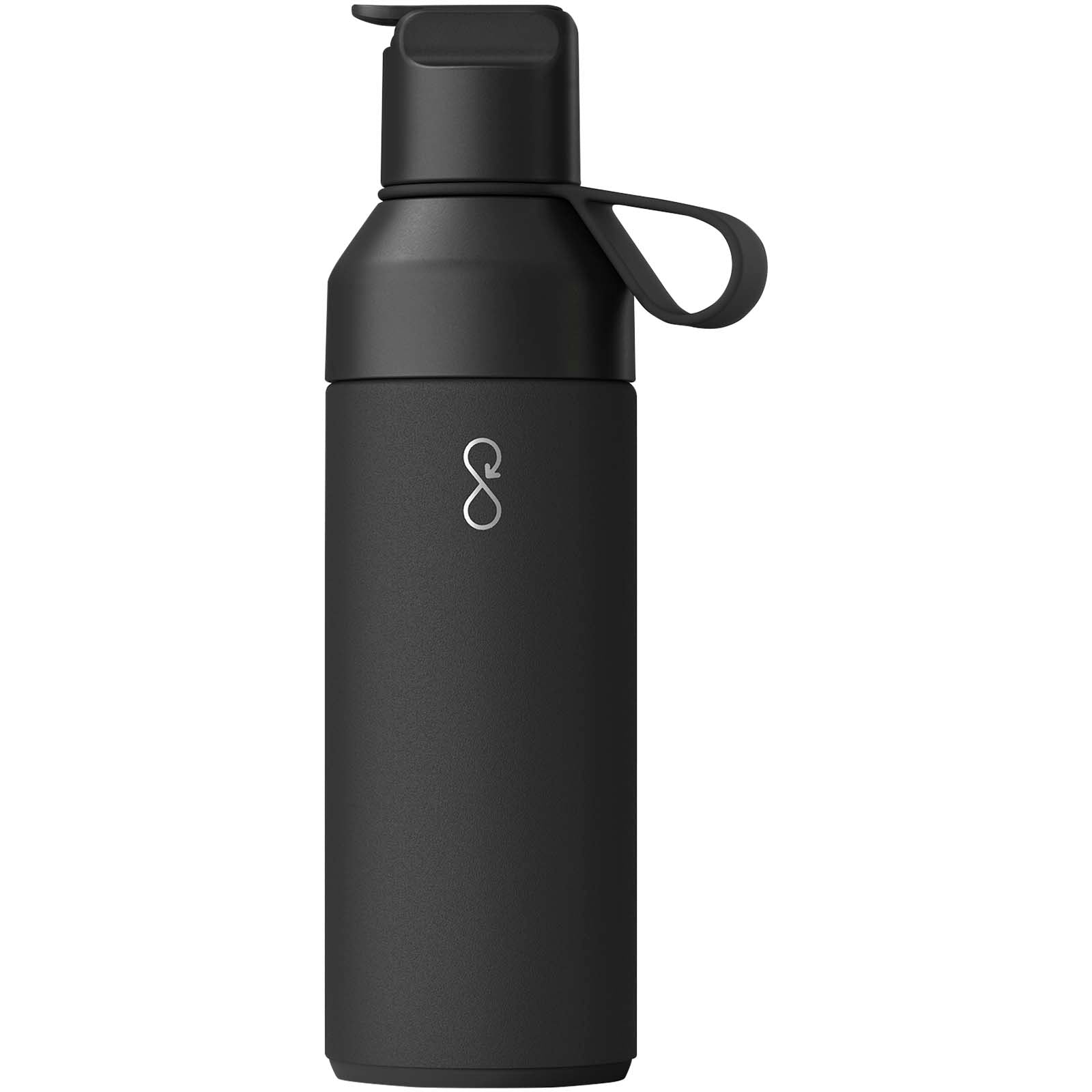 Ocean Bottle GO 500 ml vakuumisolierte Flasche – Obsidian-schwarz