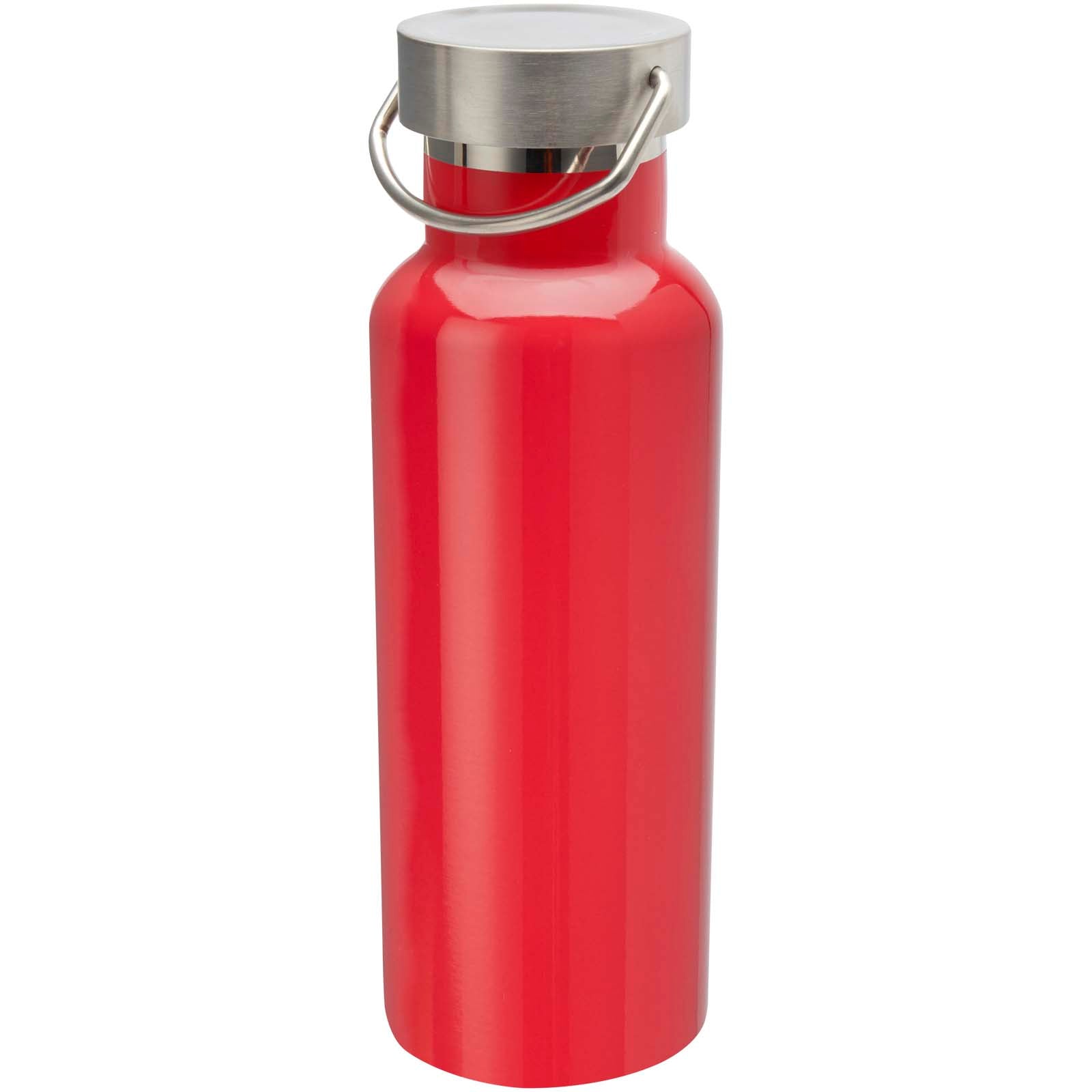 Thor 500 ml RCS-zertifizierte Trinkflasche aus Edelstahl – Rot