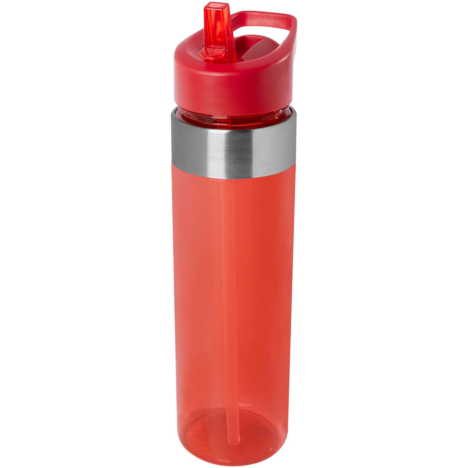 Dylan 650 ml Tritan Flasche mit Ausgussdeckel – Rot