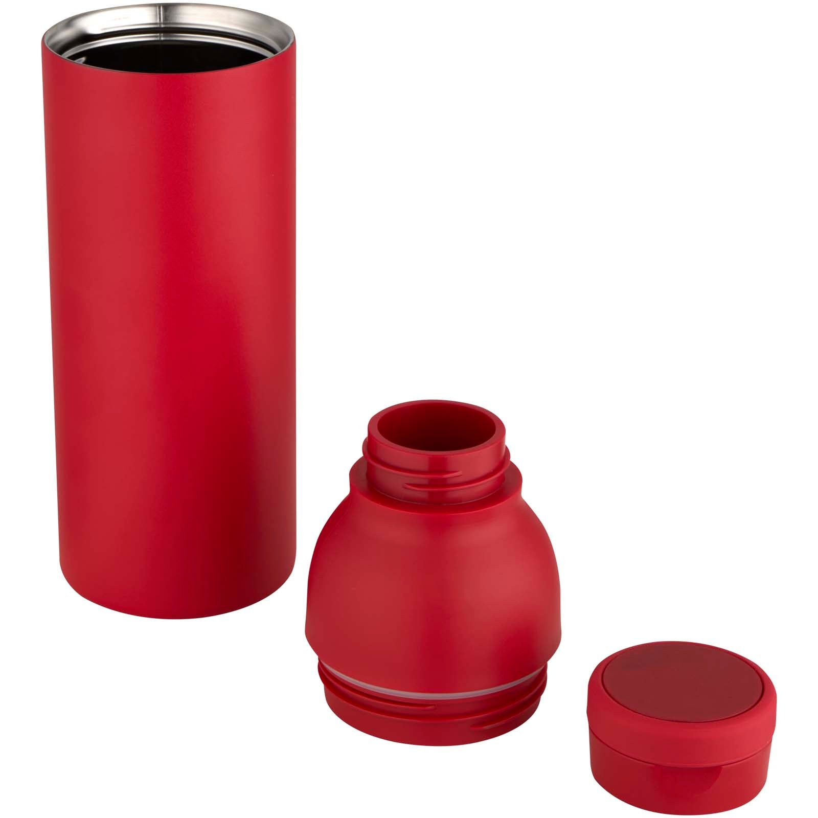 Illuminate 650 ml RCS doppelwandige Isolierflasche aus recyceltem Edelstahl
